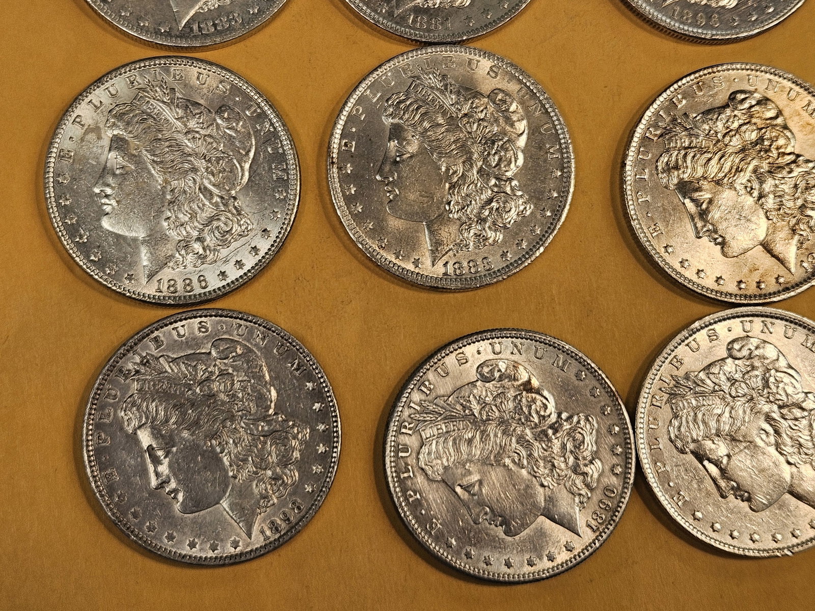 ** FULL ROLL ** Twenty Morgan Silver Dollars - 5
