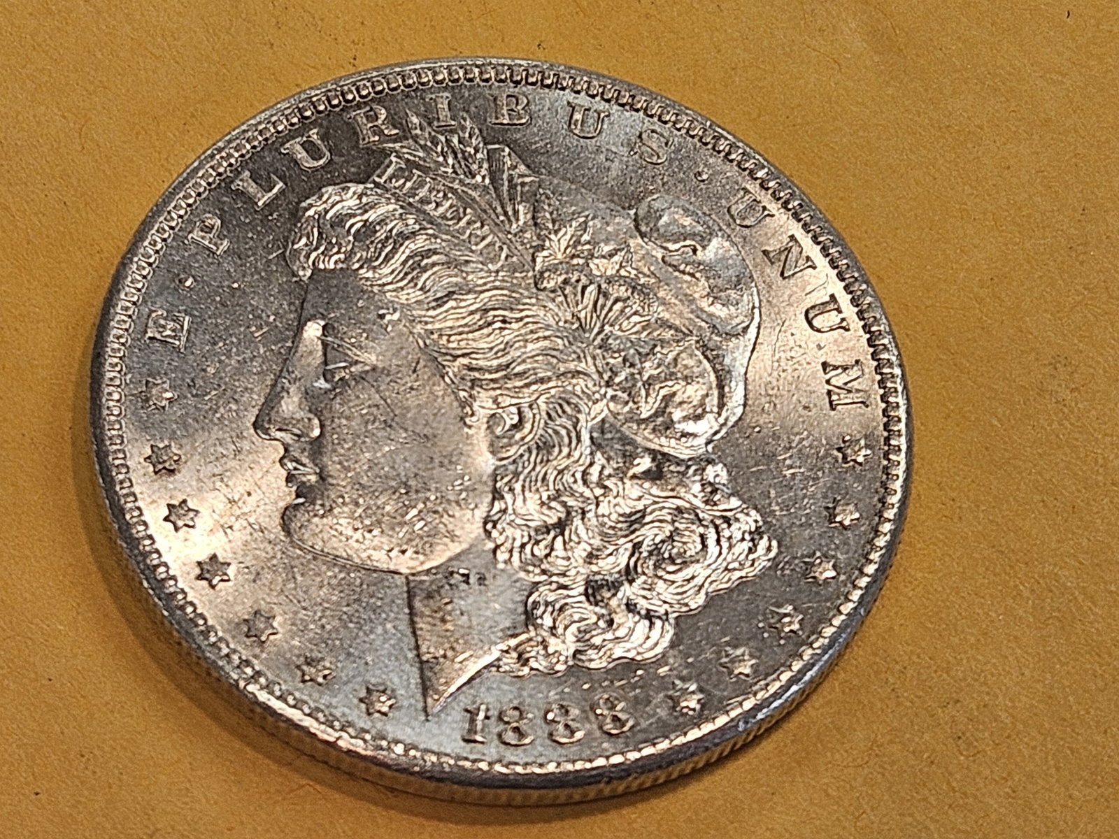 ** Semi-Key 1888-S Morgan Dollar in Choice Brilliant Uncirculated - 3