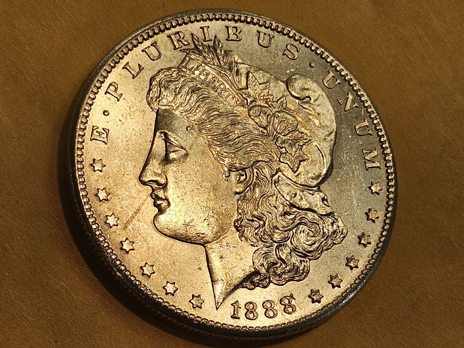 ** Semi-Key 1888-S Morgan Dollar in Choice Brilliant Uncirculated - 5