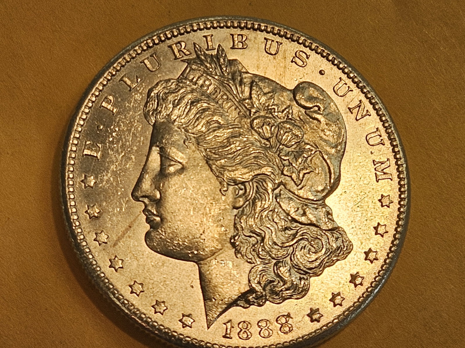 ** Semi-Key 1888-S Morgan Dollar in Choice Brilliant Uncirculated - 6