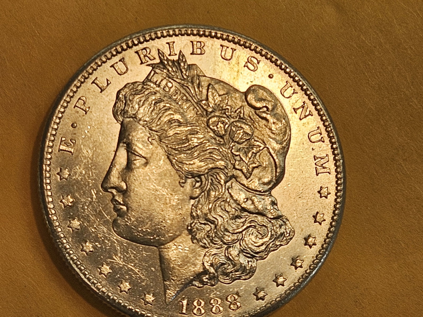 ** Semi-Key 1888-S Morgan Dollar in Choice Brilliant Uncirculated - 7