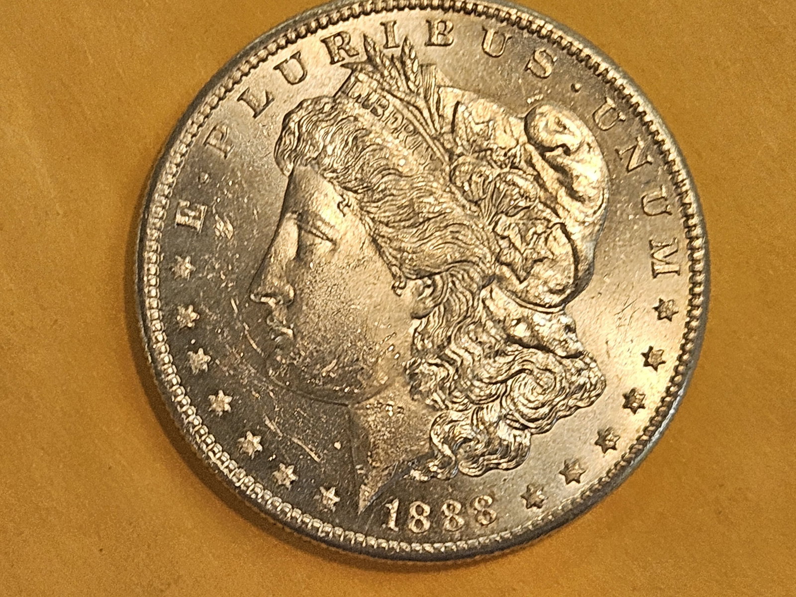 ** Semi-Key 1888-S Morgan Dollar in Choice Brilliant Uncirculated - 8