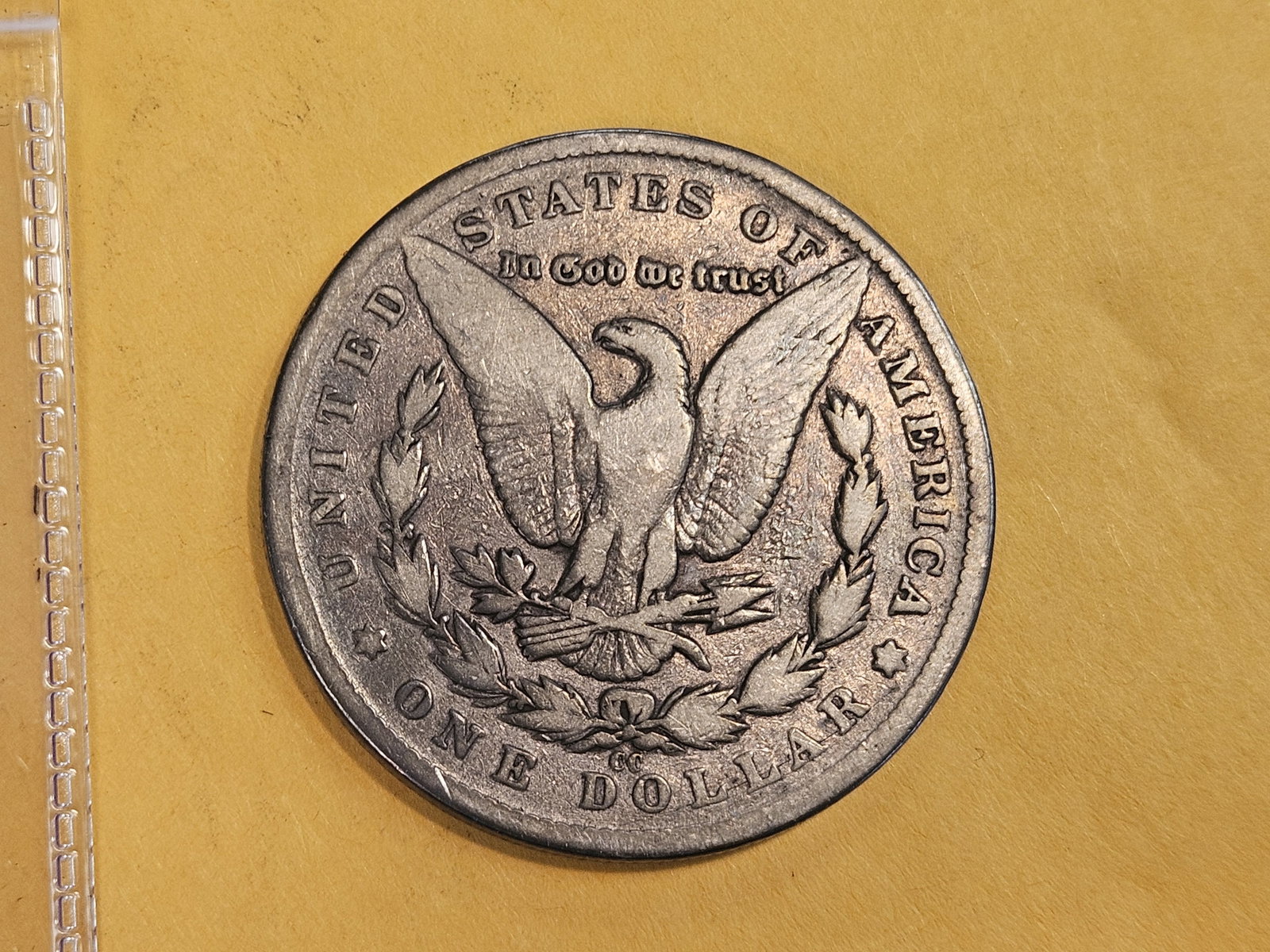** KEY DATE ** 1890-CC Morgan Dollar in Very Good - 3