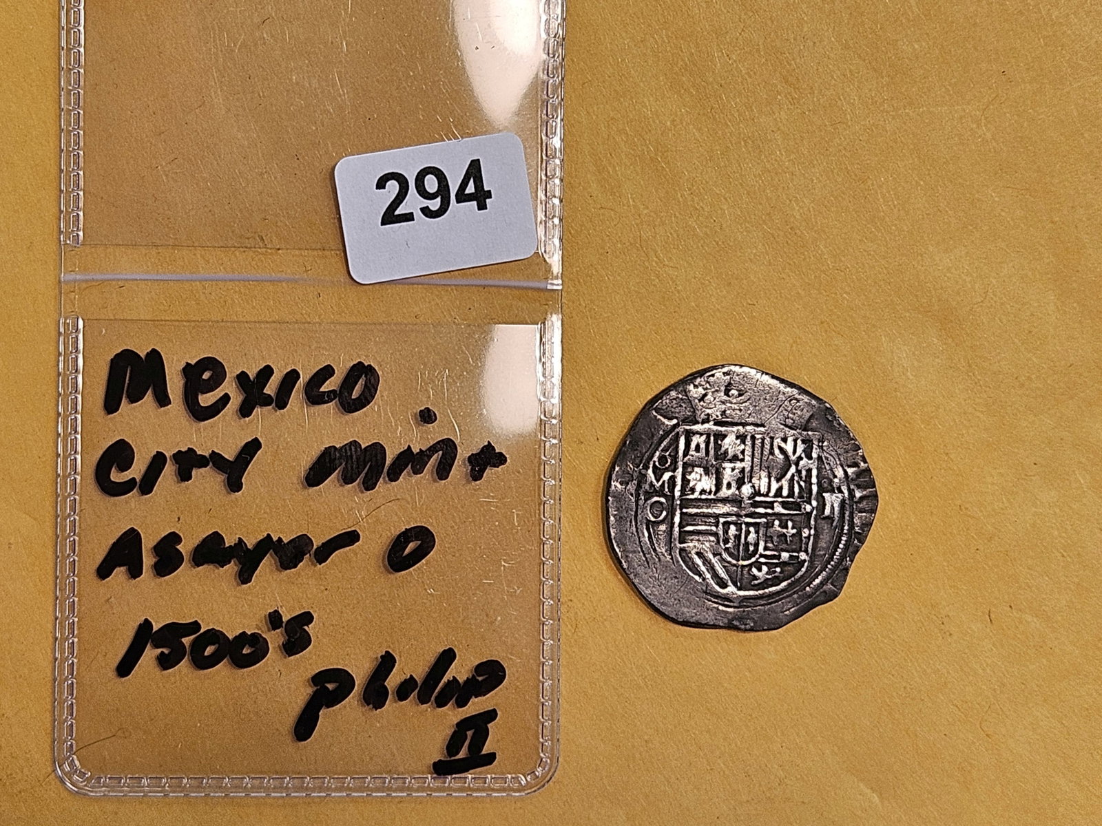 1500's Mexico City Mint Assayer - 2