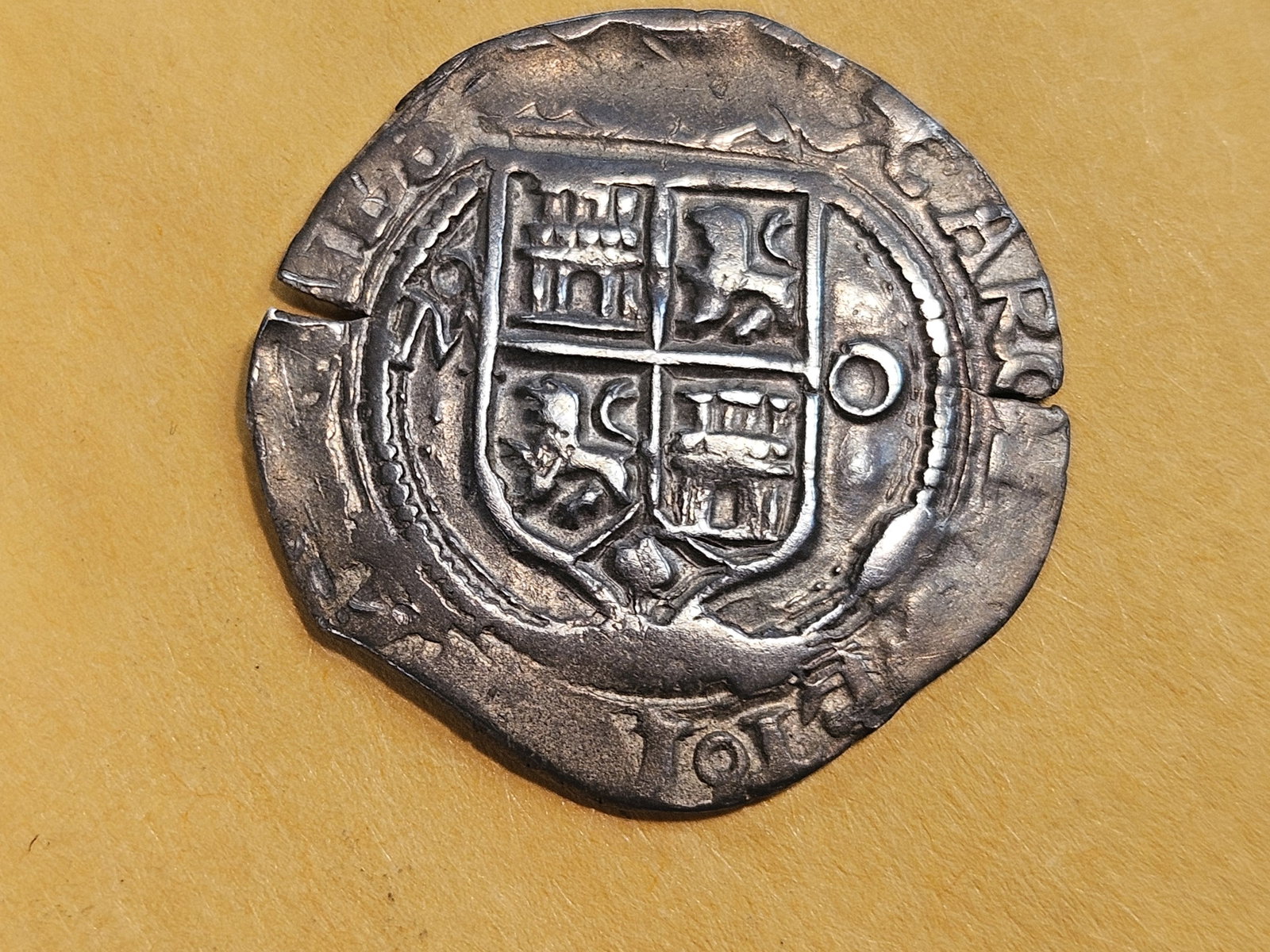 1542 - 1555 Spain silver 2 reals in Very Fine - 4