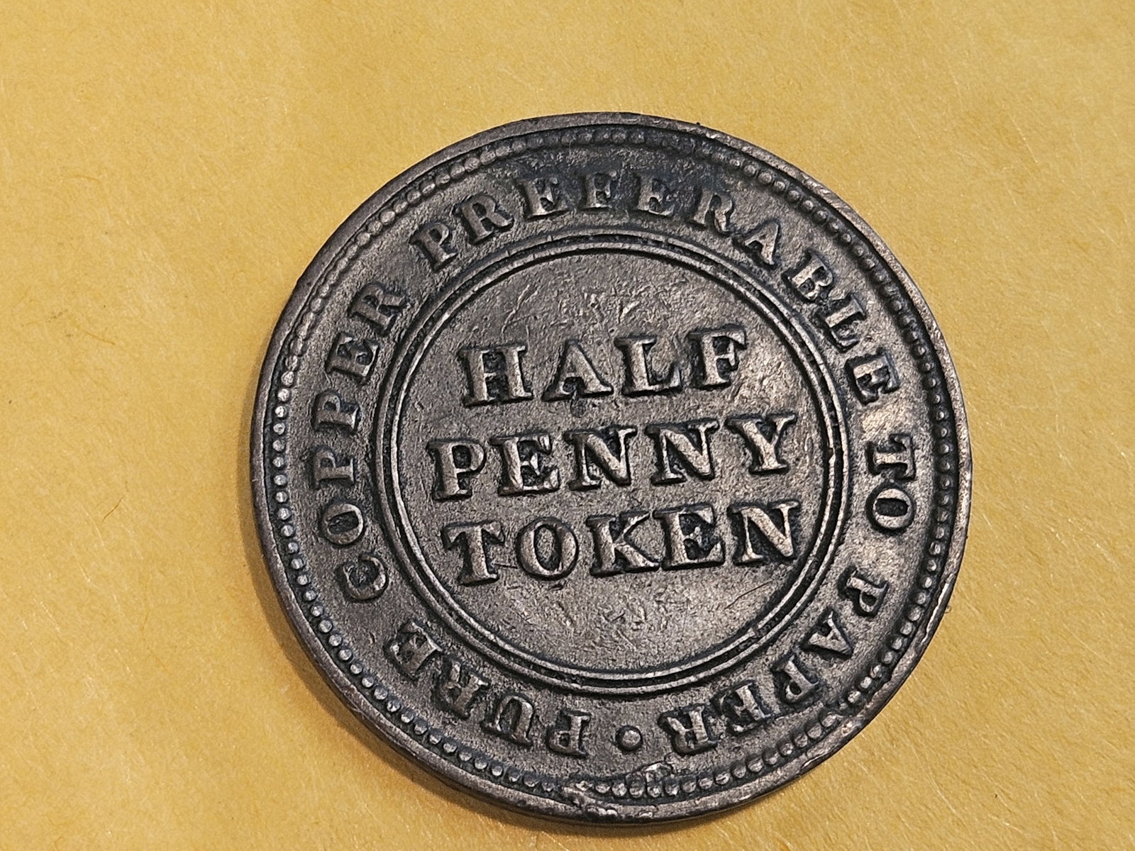 1813 Nova Scotia 1/2 penny - 4