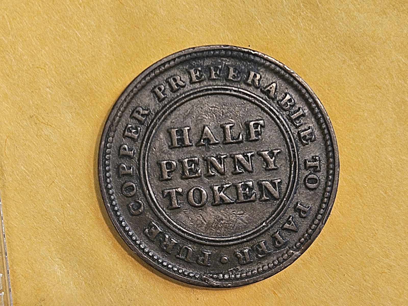 1813 Nova Scotia 1/2 penny - 5