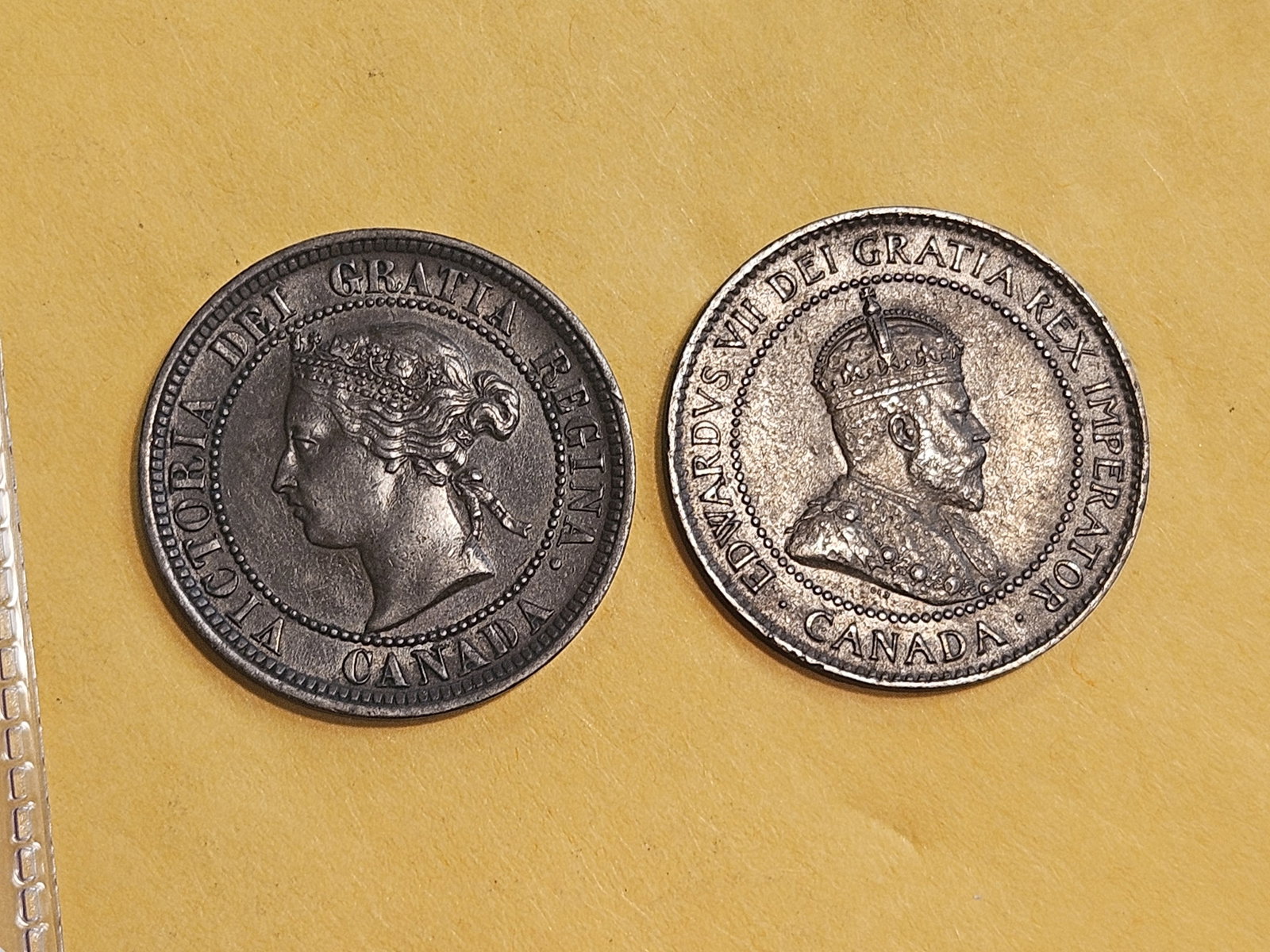 Two nicer Canadian Large Cents (1 of 3)