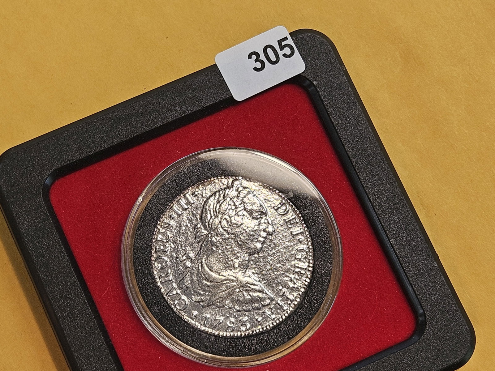 1783 FF Mexico silver 8 reals - 2