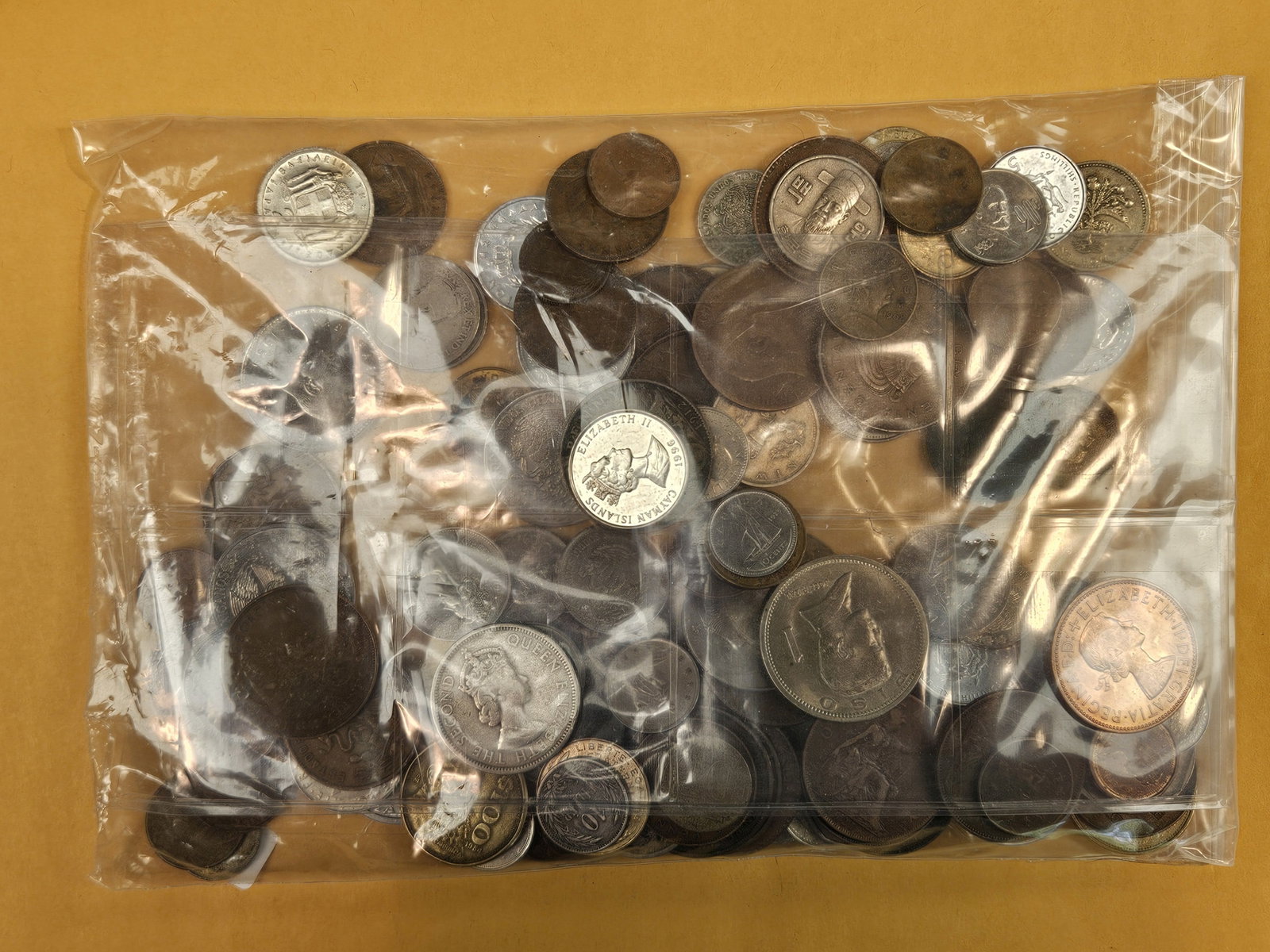 One and one-half pounds of mixed World coins - 3