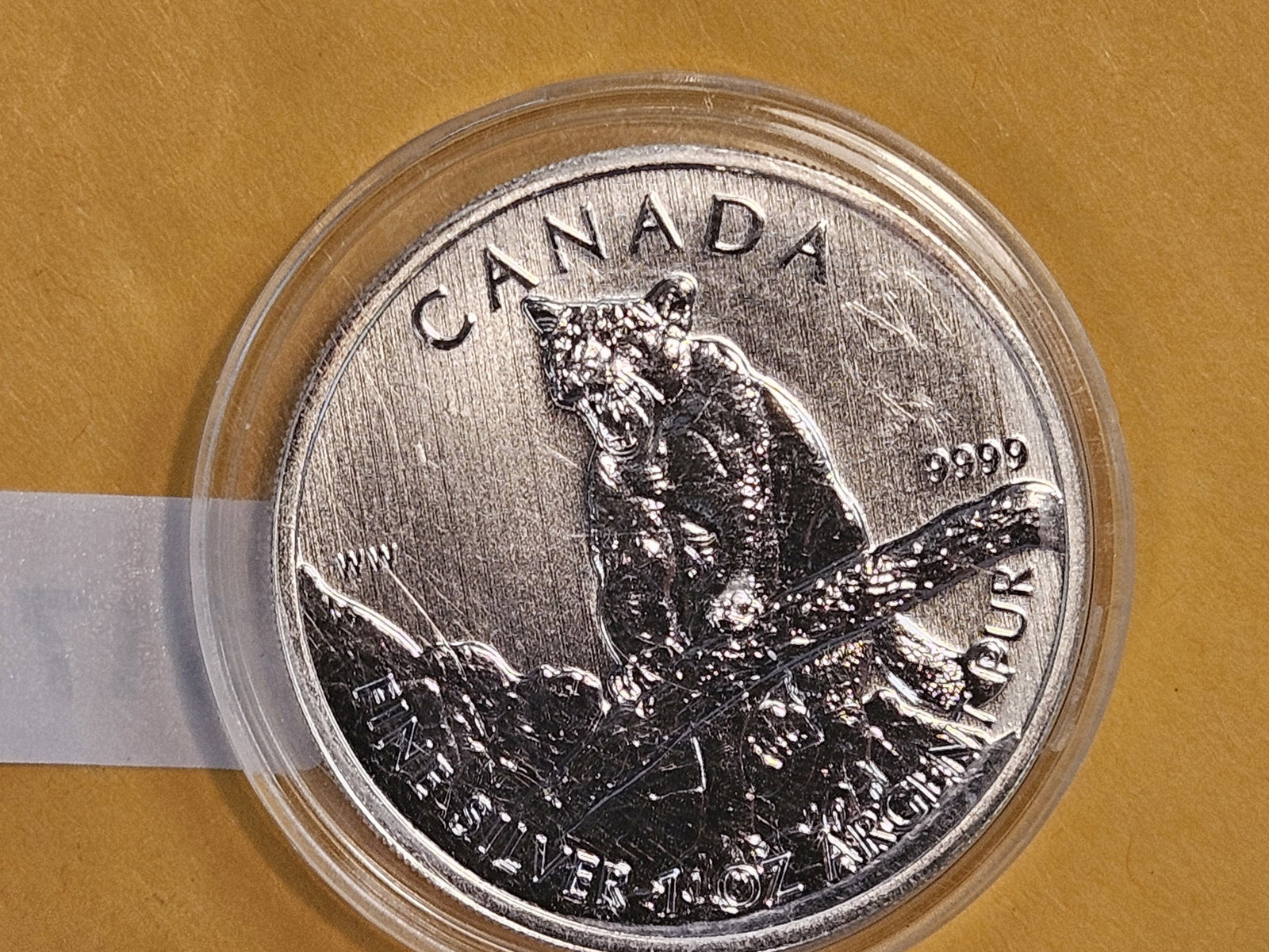 GEM 2012 Canada silver 5 dollars - 2