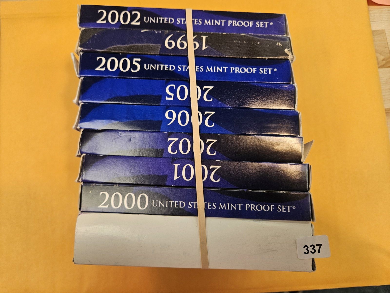 Nine mixed US Proof Sets: All in OGP