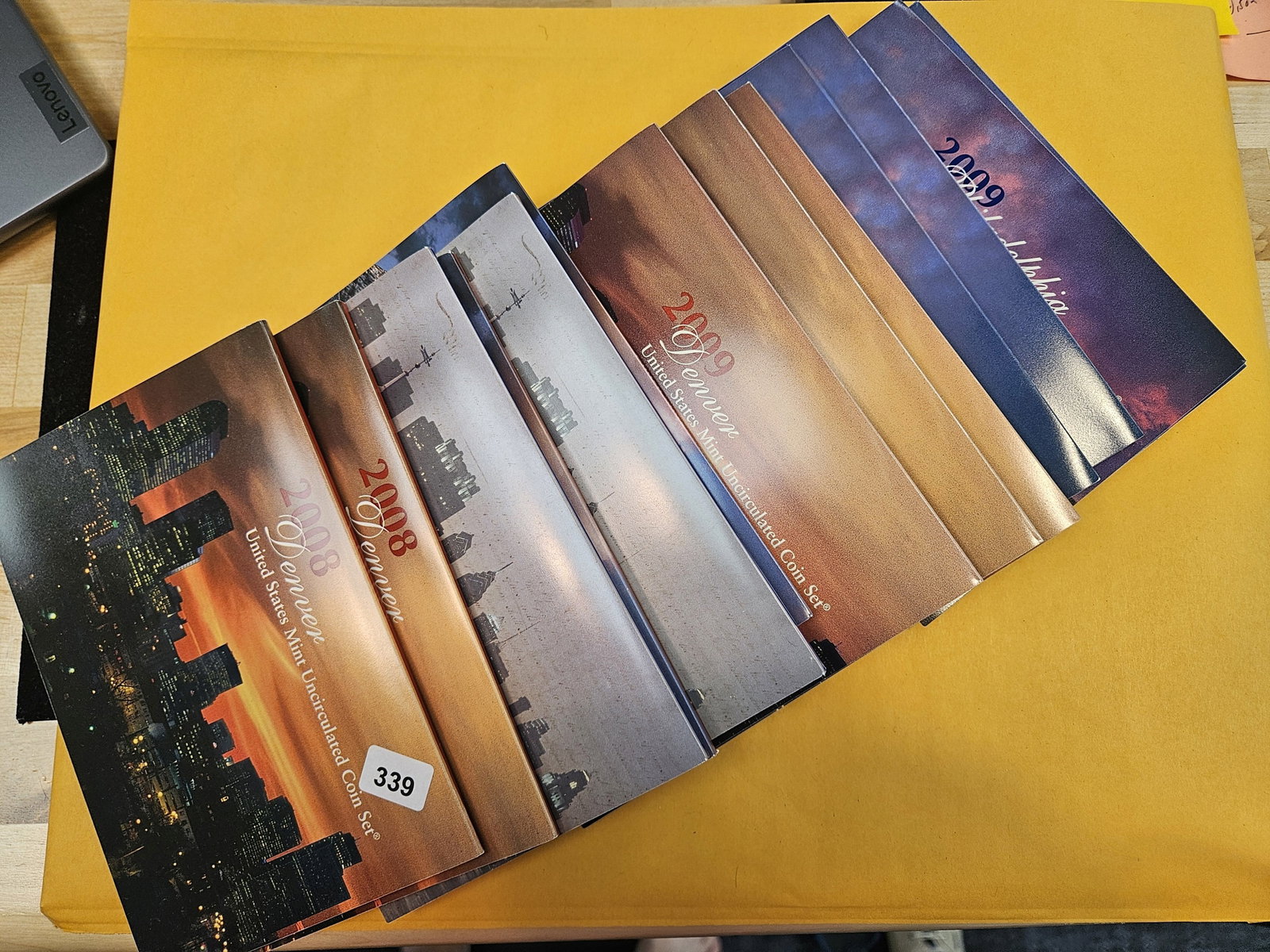 Thirteen US Mint Sets (1 of 1)