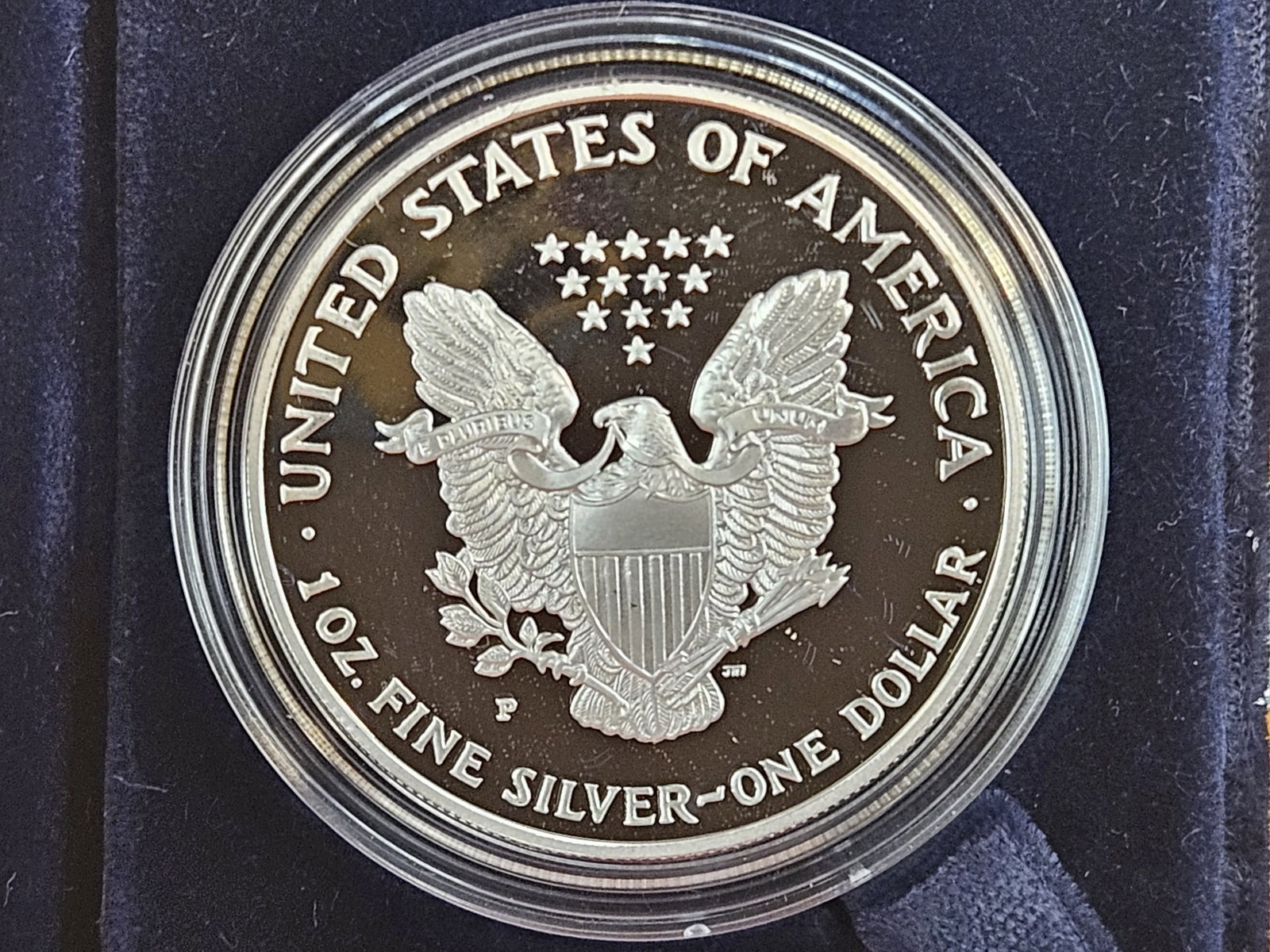 GEM Proof Deep Cameo 1996 American Silver Eagle - 3