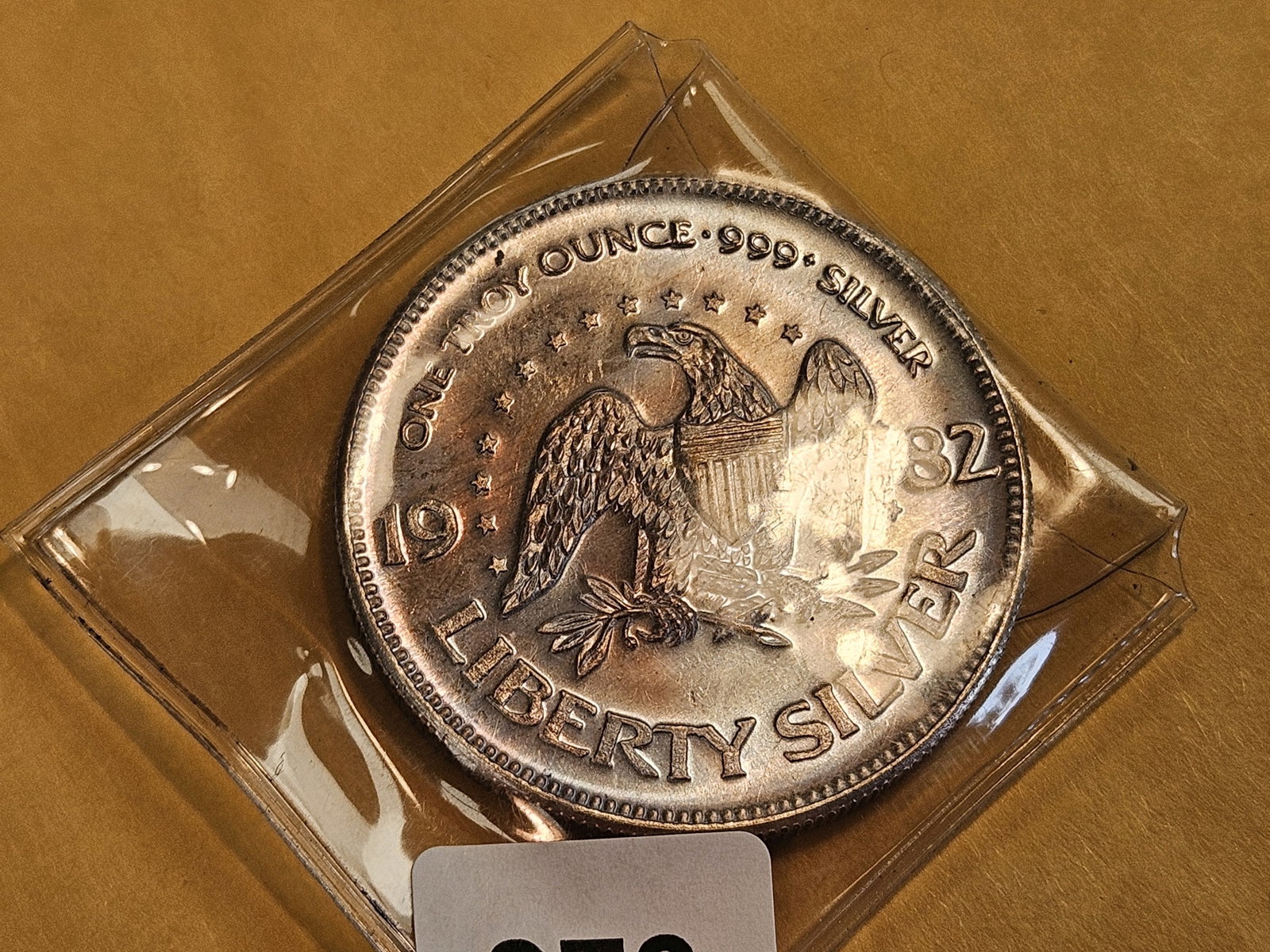 One Troy ounce .999 fine silver art round - 2