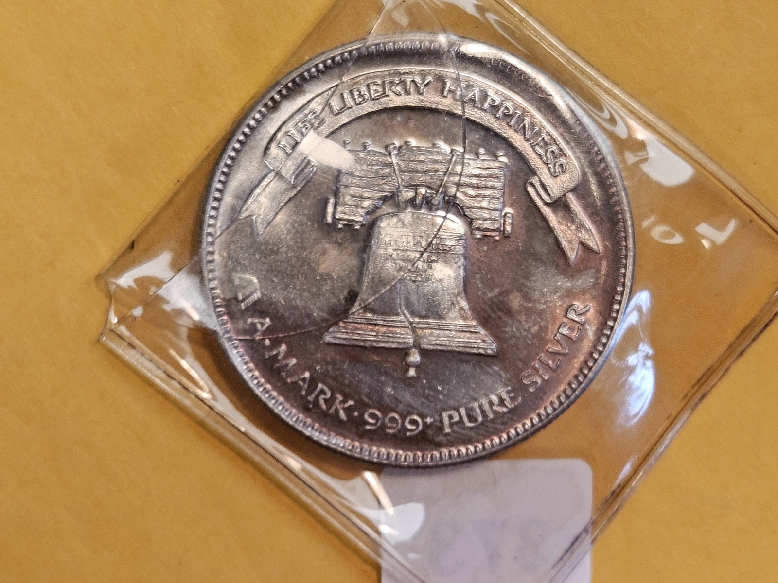 One Troy ounce .999 fine silver art round - 3