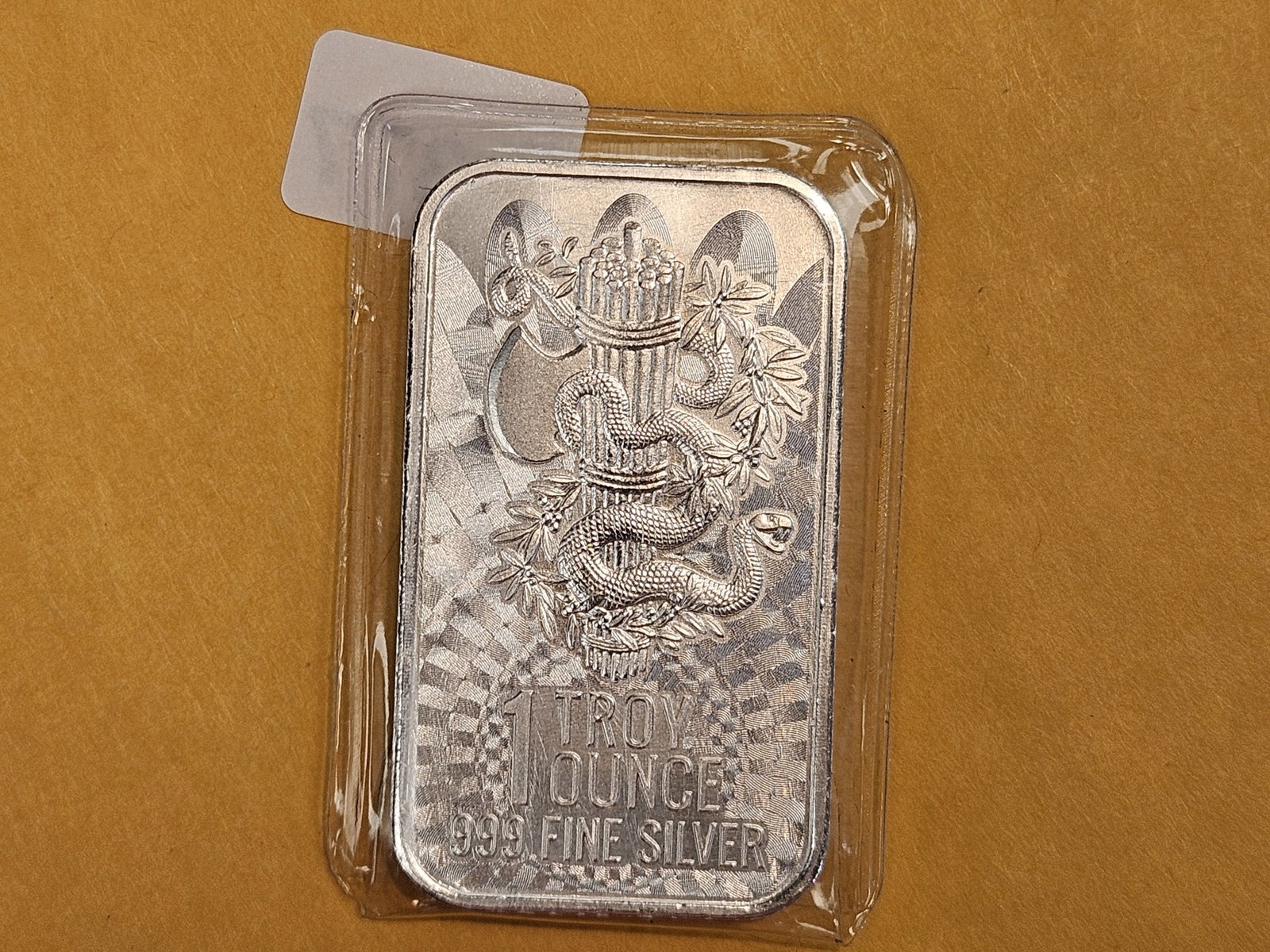 One Troy ounce .999 fine silver art bar - 2