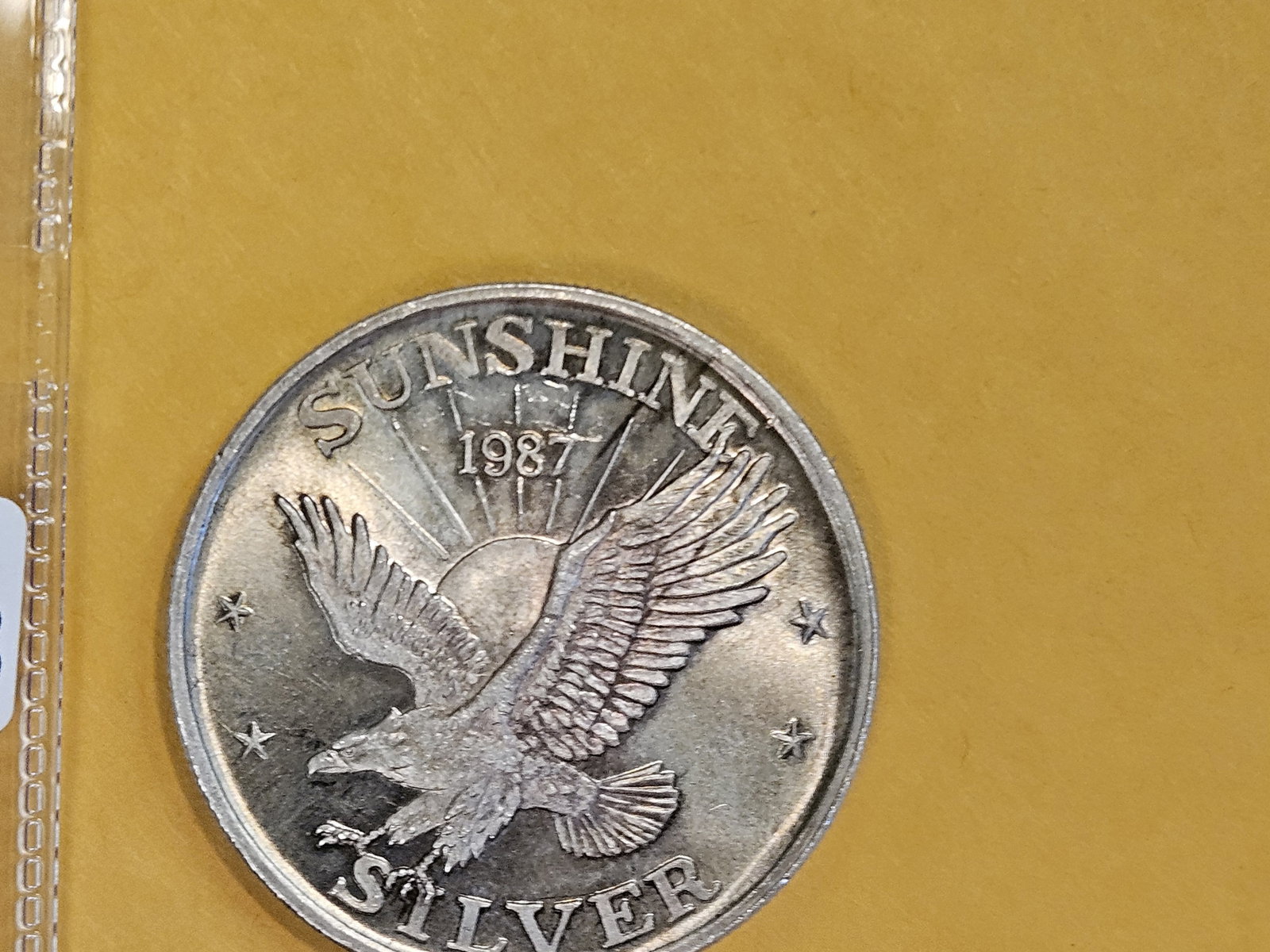 One Troy ounce .999 fine silver art round - 2