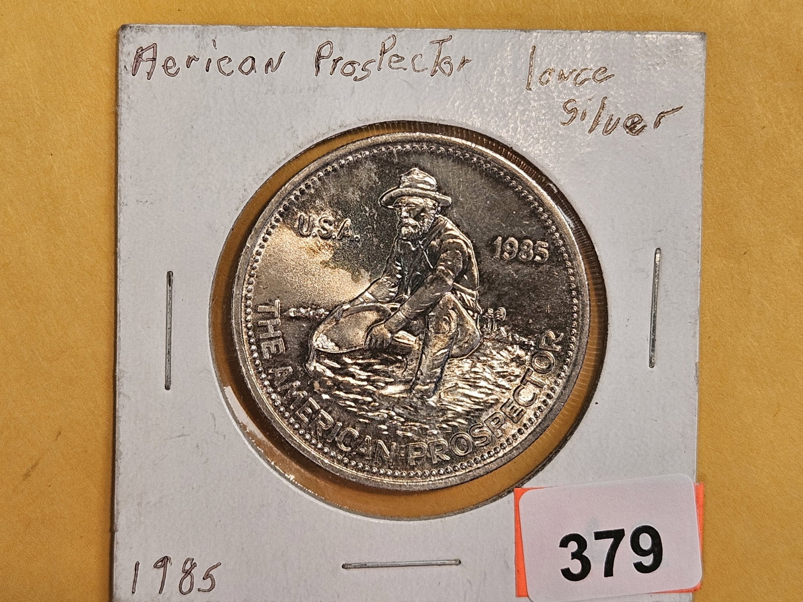 One Troy ounce .999 fine silver art round (1 of 2)