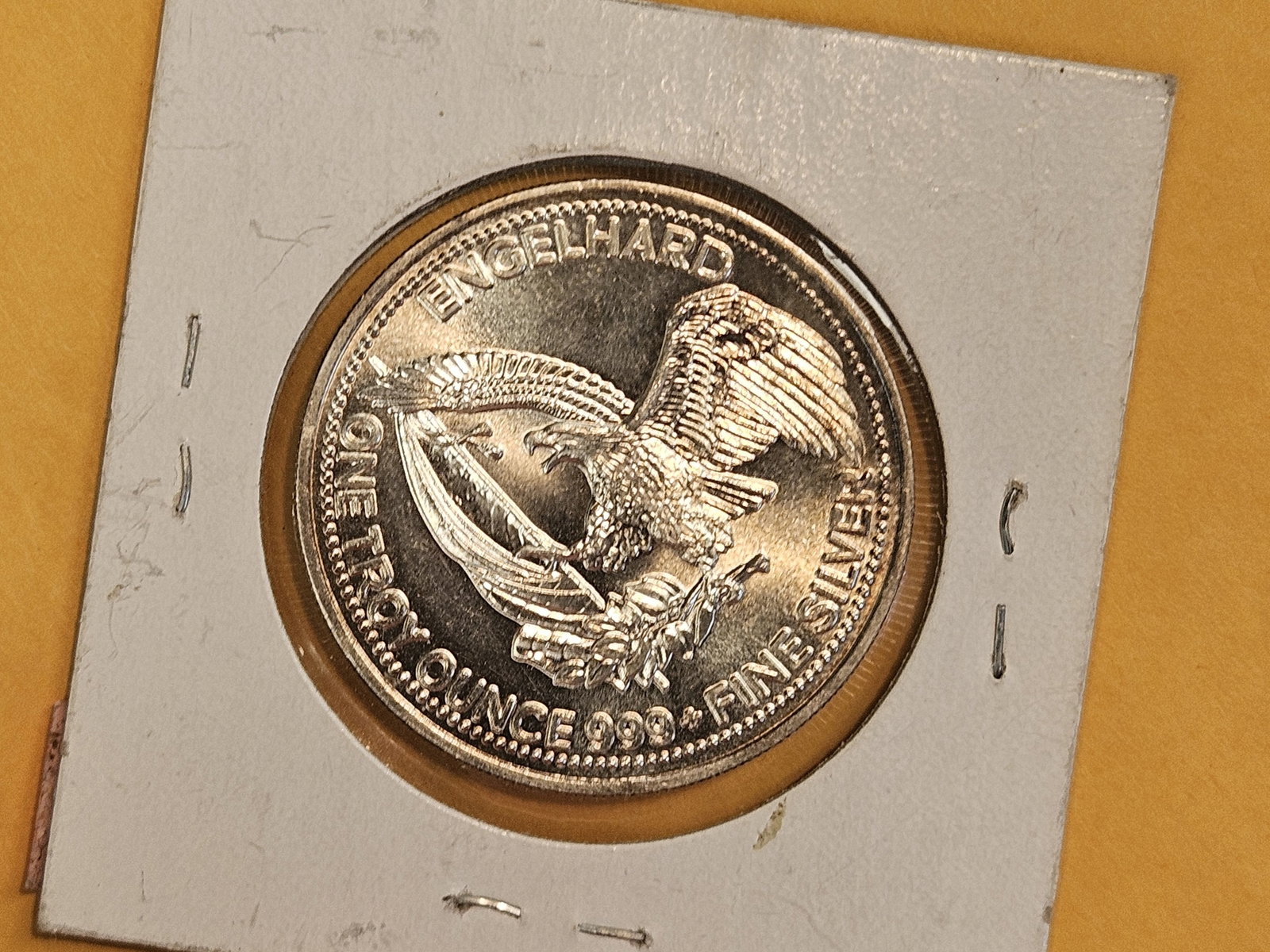 One Troy ounce .999 fine silver art round - 2