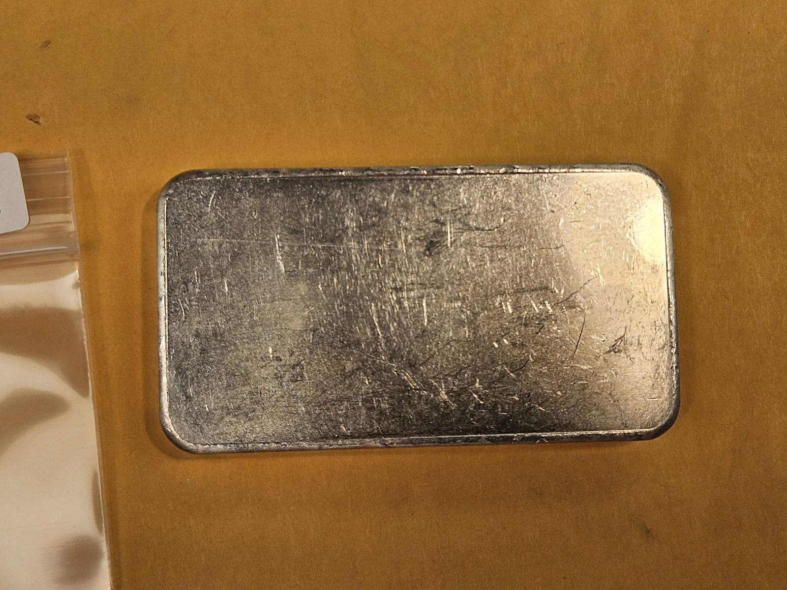 TEN Troy ounce ENGLEHARD .999 fine silver bar - 2