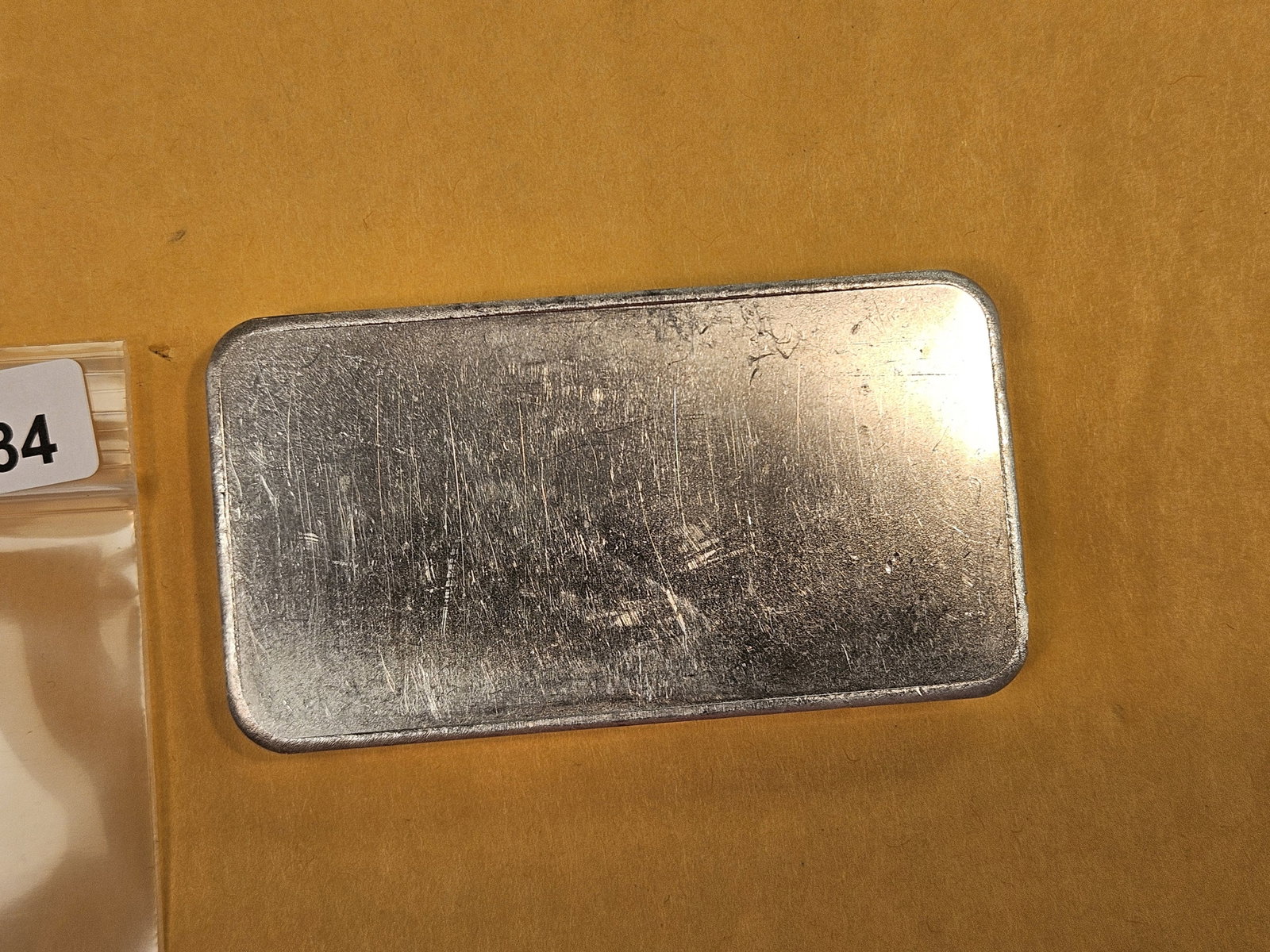 TEN Troy ounce ENGLEHARD .999 fine silver bar - 2