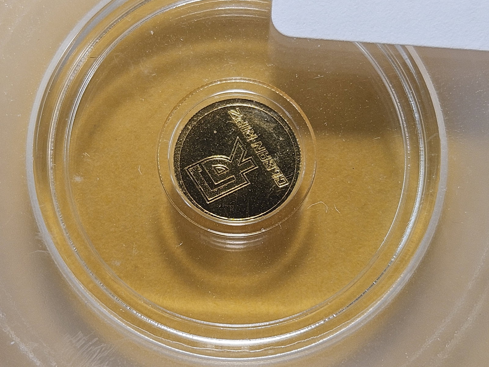 GOLD! PERFECT! ICG Half Gram .999 Fine Gold Round in Mint State 70 Proof Like: Perfect Grade! Clean Ripz Company