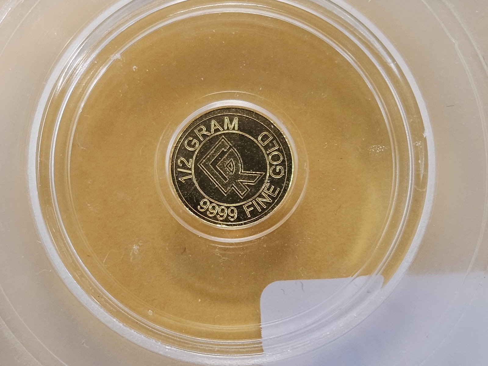 GOLD! PERFECT! ICG Half Gram .999 Fine Gold Round in Mint State 70 Proof Like - 4