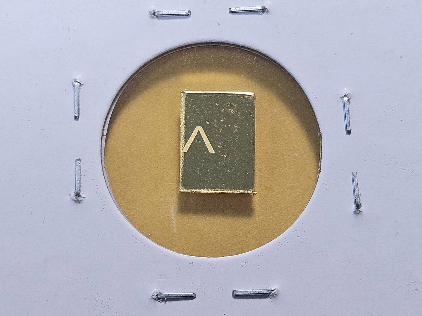 GOLD! Valcambi Suisse One Gram .999 Fine Gold Bar - 4