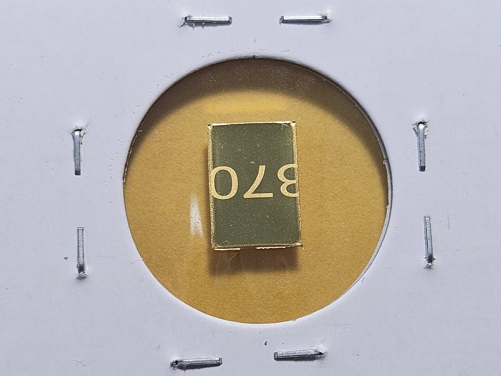 GOLD! Valcambi Suisse One Gram .999 Fine Gold Bar - 4