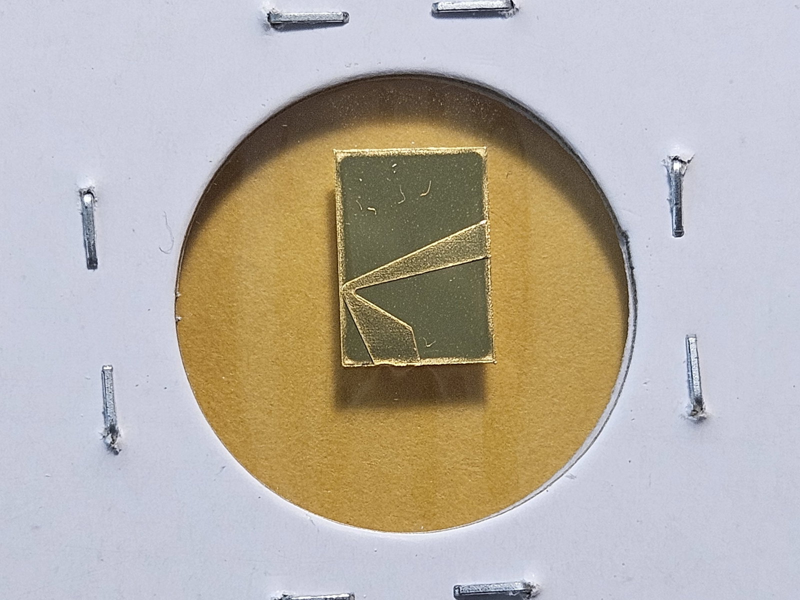 GOLD! Valcambi Suisse One Gram .999 Fine Gold Bar - 4