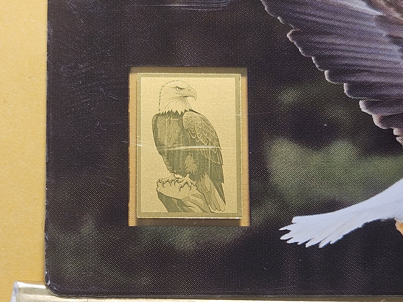 GOLD! Bald Eagle .999 Fine Gold Bar - 2