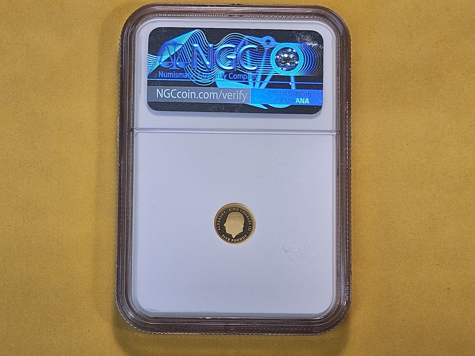 GOLD! NGC 2026 Great Britain Gold Five Pounds in Proof 69 Ultra Cameo - 3