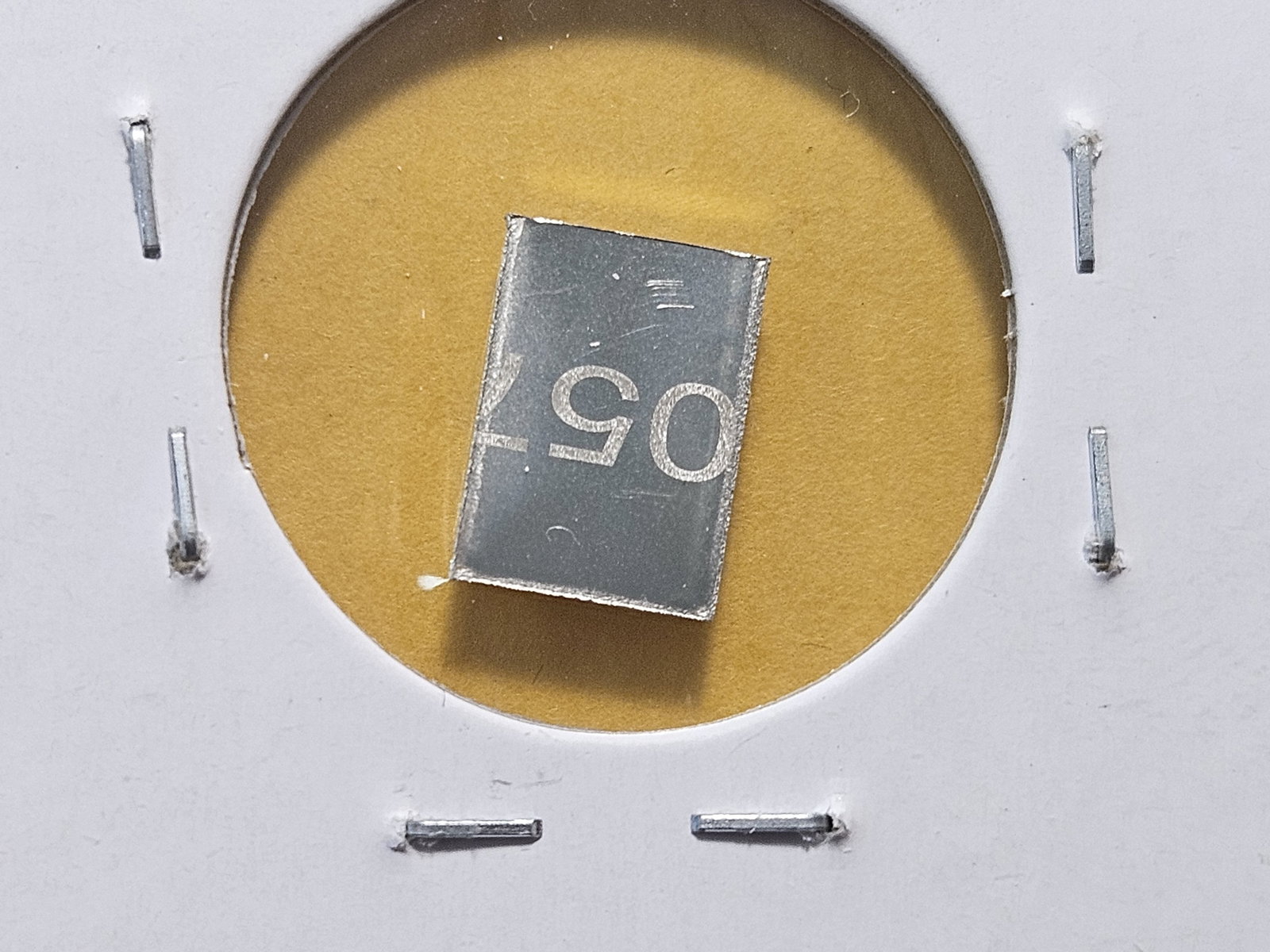 PLATINUM! Valcambi Suisse One Gram .9995 Fine Platinum Bar - 4