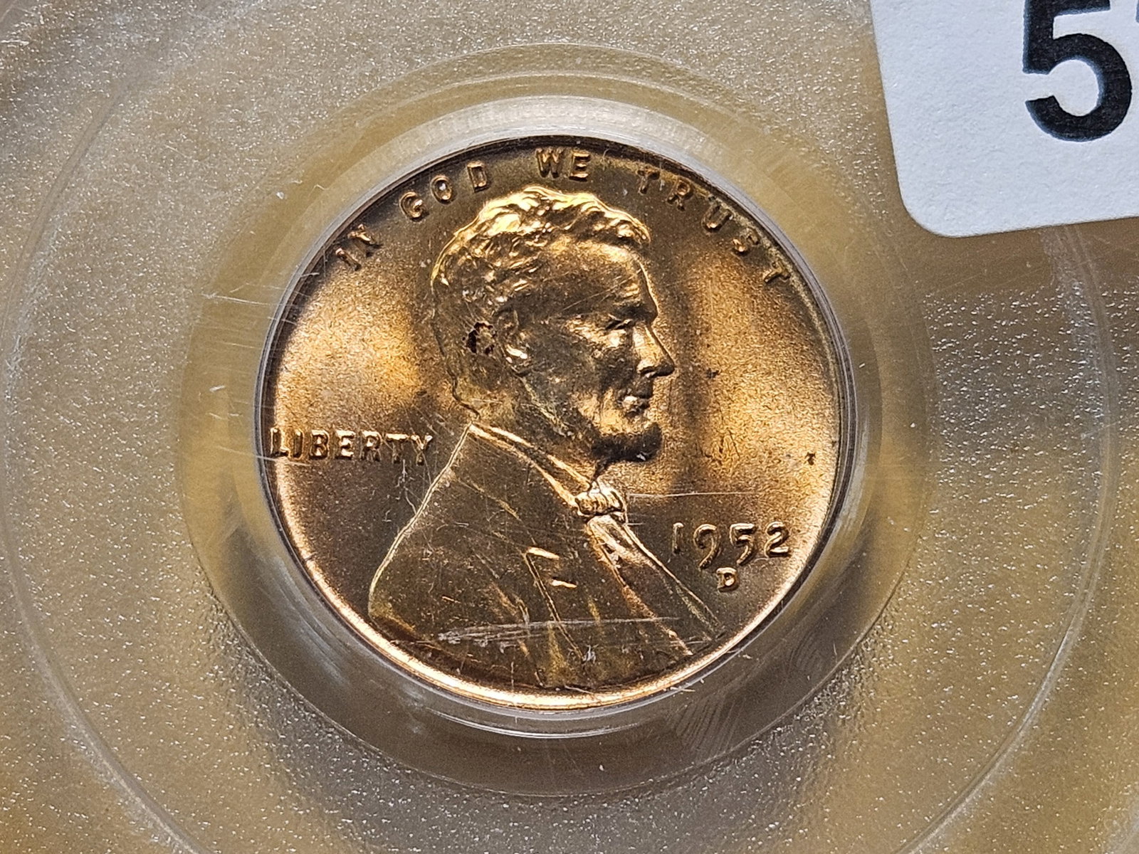 GEM! PCGS 1952-D Lincoln Wheat Cent in Mint State 66 Red: The Reverse is exceptionally Gemmy. Beautiful coin!
