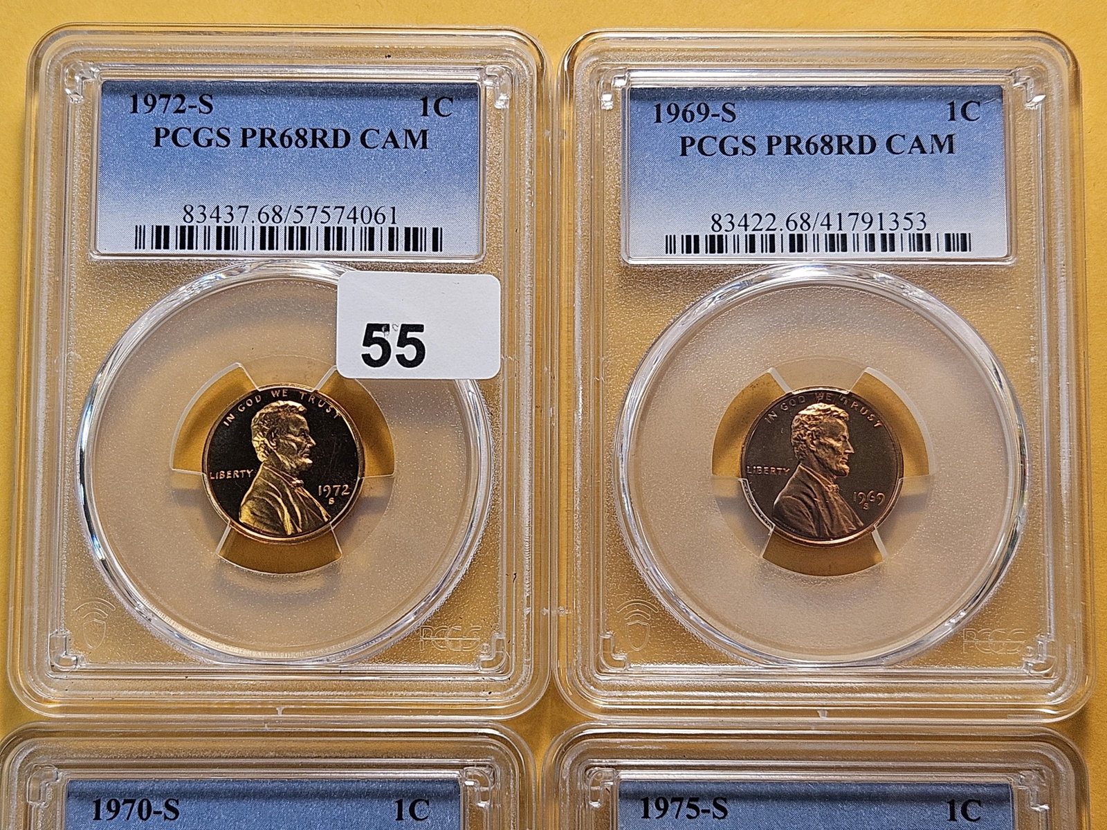 Four PCGS Graded Lincoln Memorial Cents - 2