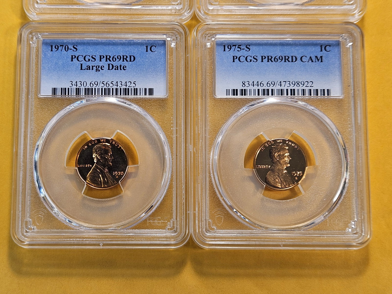 Four PCGS Graded Lincoln Memorial Cents - 3