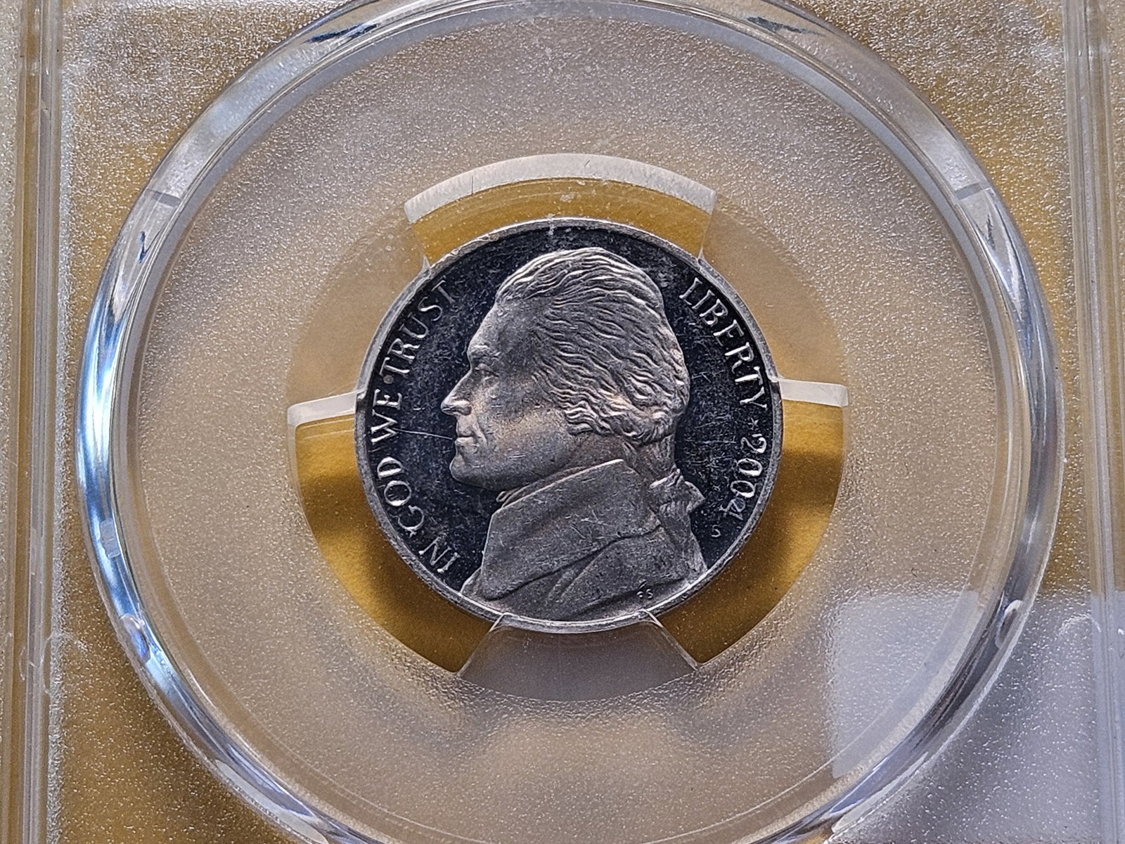 WHAT!? PCGS 2004-S Jefferson Nickel in Proof 61 Deep Cameo - 4