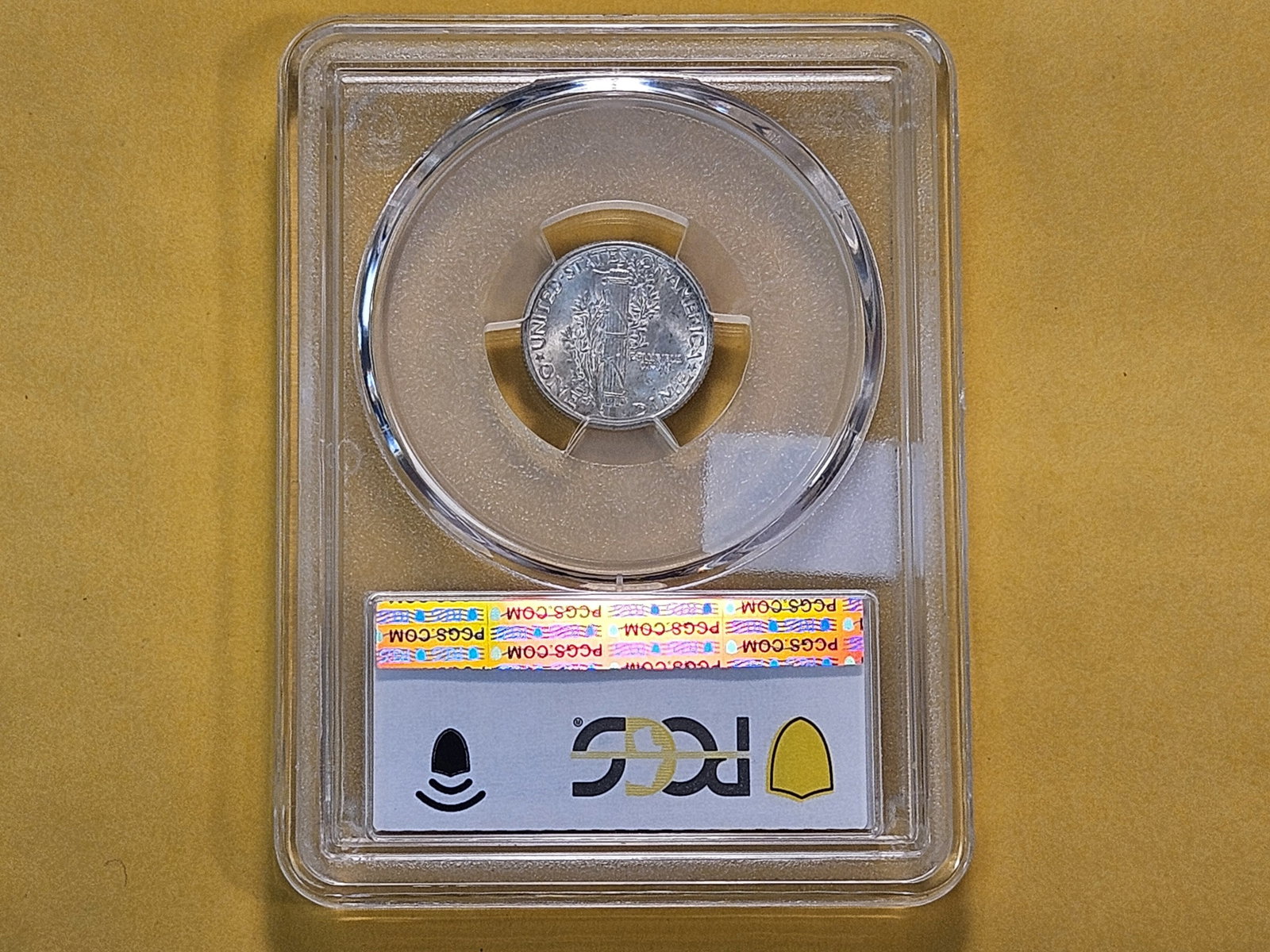 GEM! PCGS 1944 Mercury Silver Dime in Mint State 65 - 3