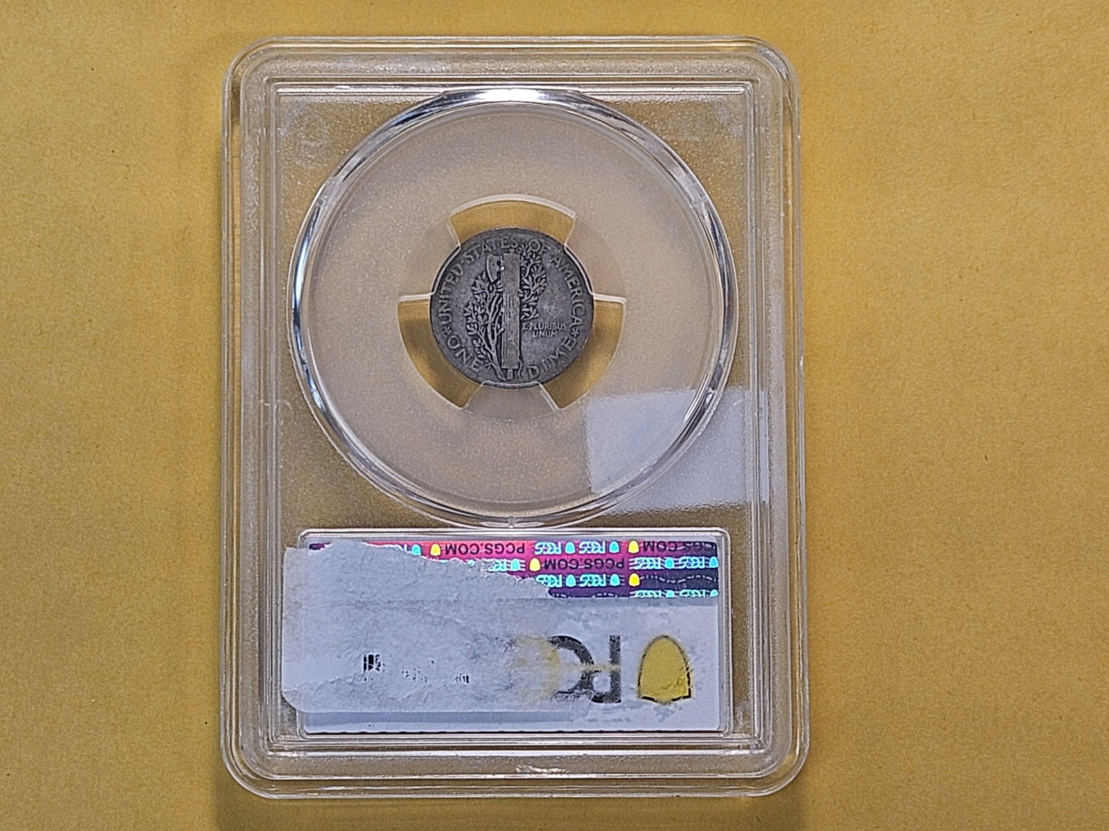 Semi-Key Date! PCGS 1921 Mercury Silver Dime in Very Good 10 - 3
