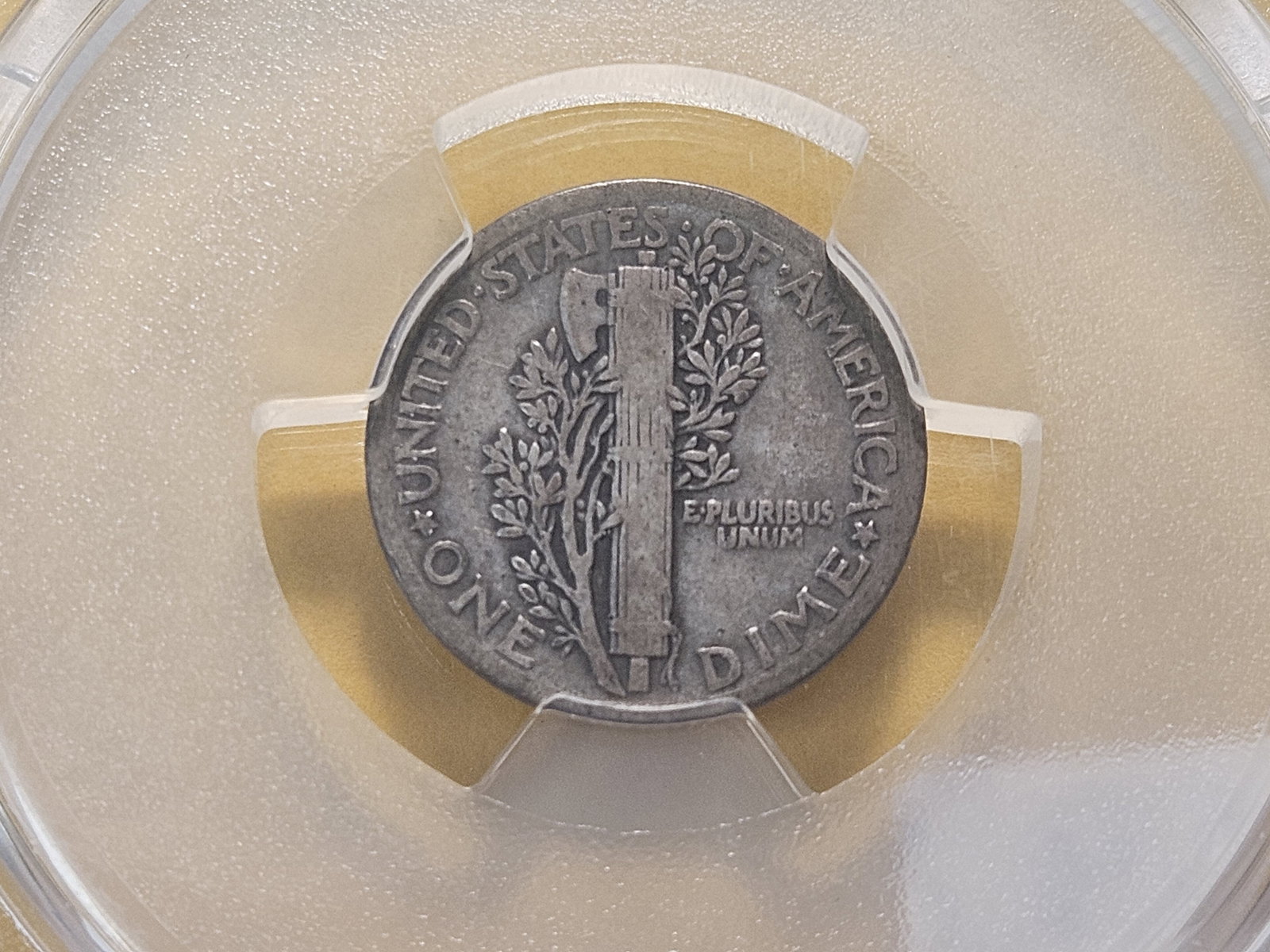 Semi-Key Date! PCGS 1921 Mercury Silver Dime in Very Good 10 - 4