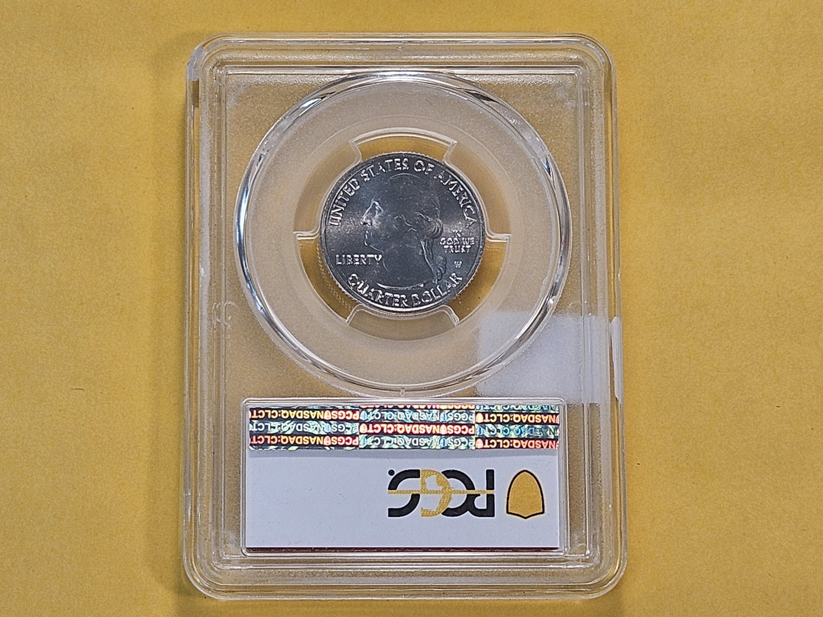 GEM! PCGS 2019-W Washington Quarter in Mint State 65 - 3