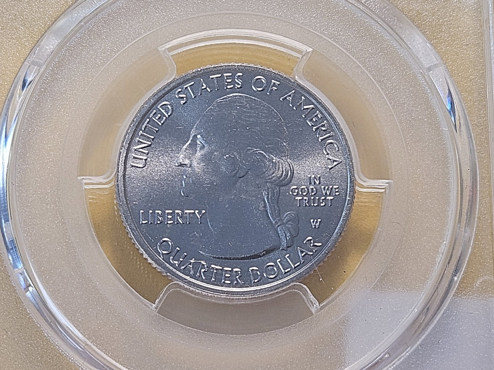 GEM! PCGS 2019-W Washington Quarter in Mint State 65 - 4