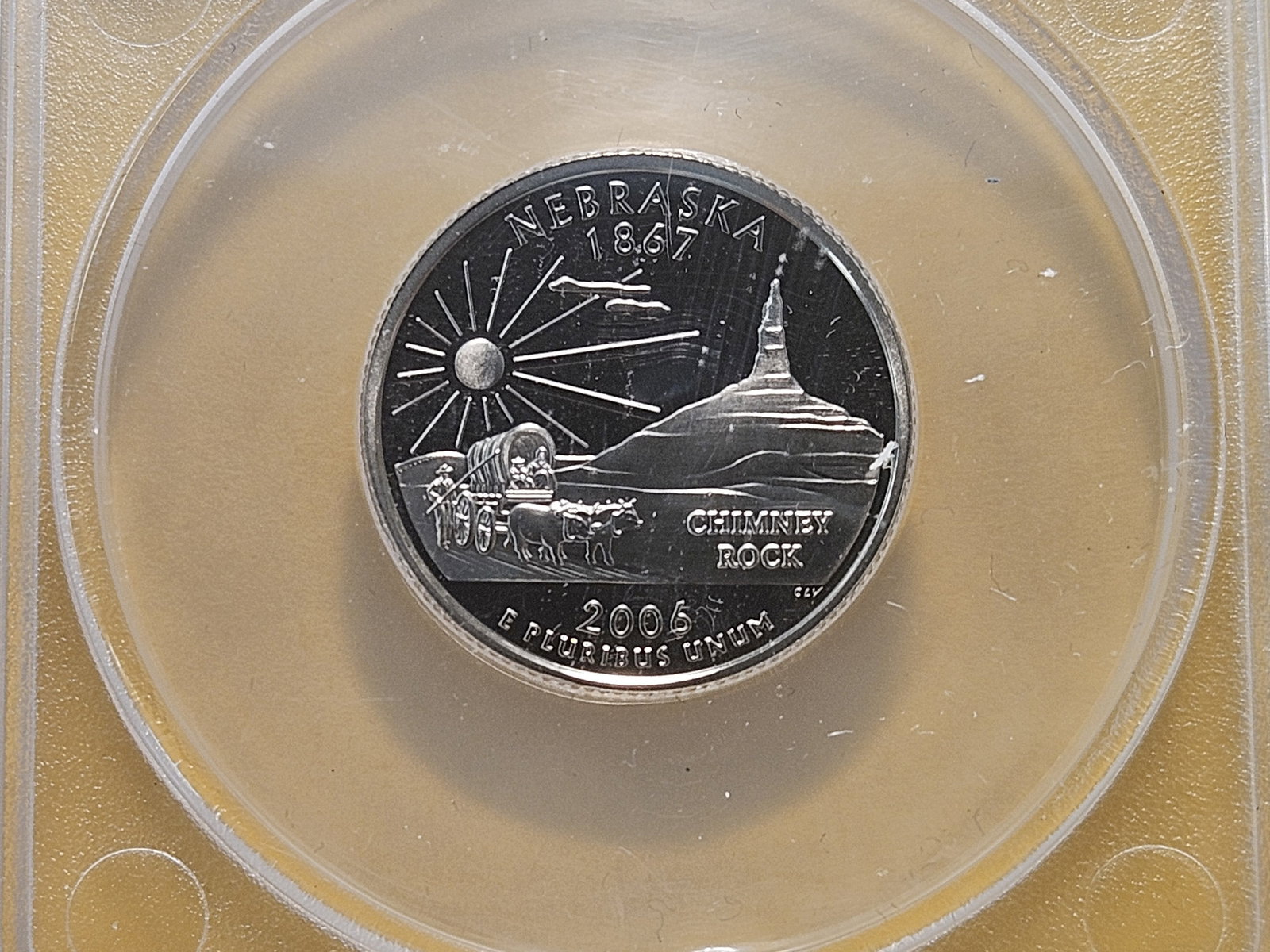 PERFECT! Two ANACS Washington Quarters in Proof 70 Deep Cameo - 3