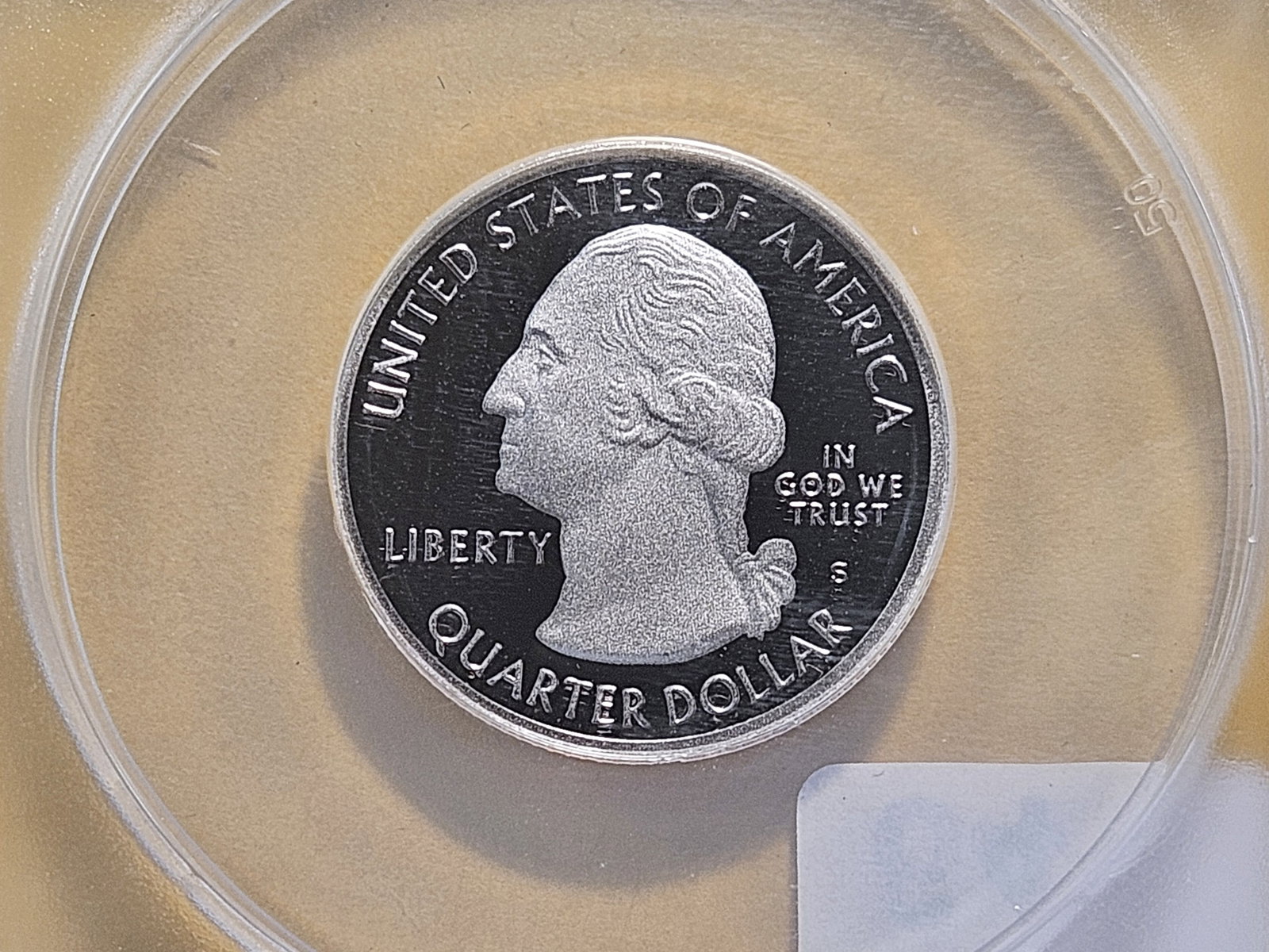 PERFECT! Two ANACS Washington Quarters in Proof 70 Deep Cameo - 5