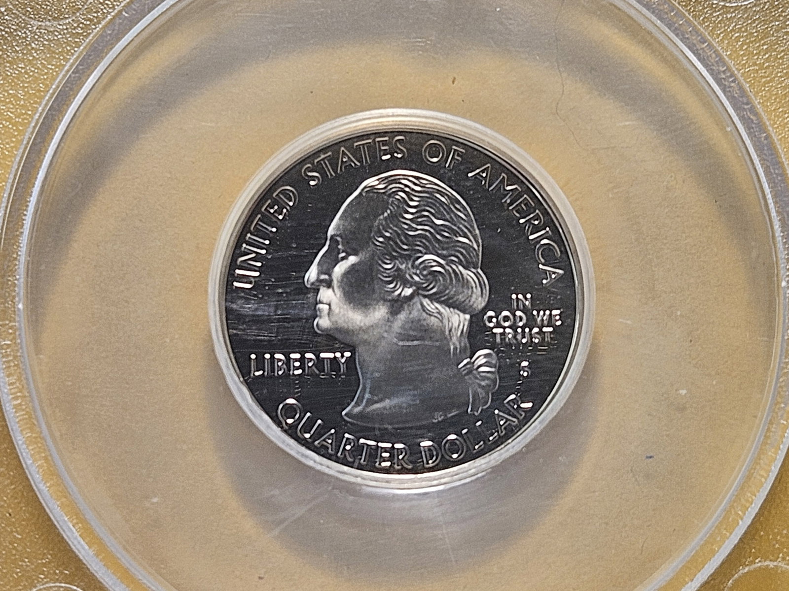 PERFECT! Two ANACS Washington Quarters in Proof 70 Deep Cameo - 6