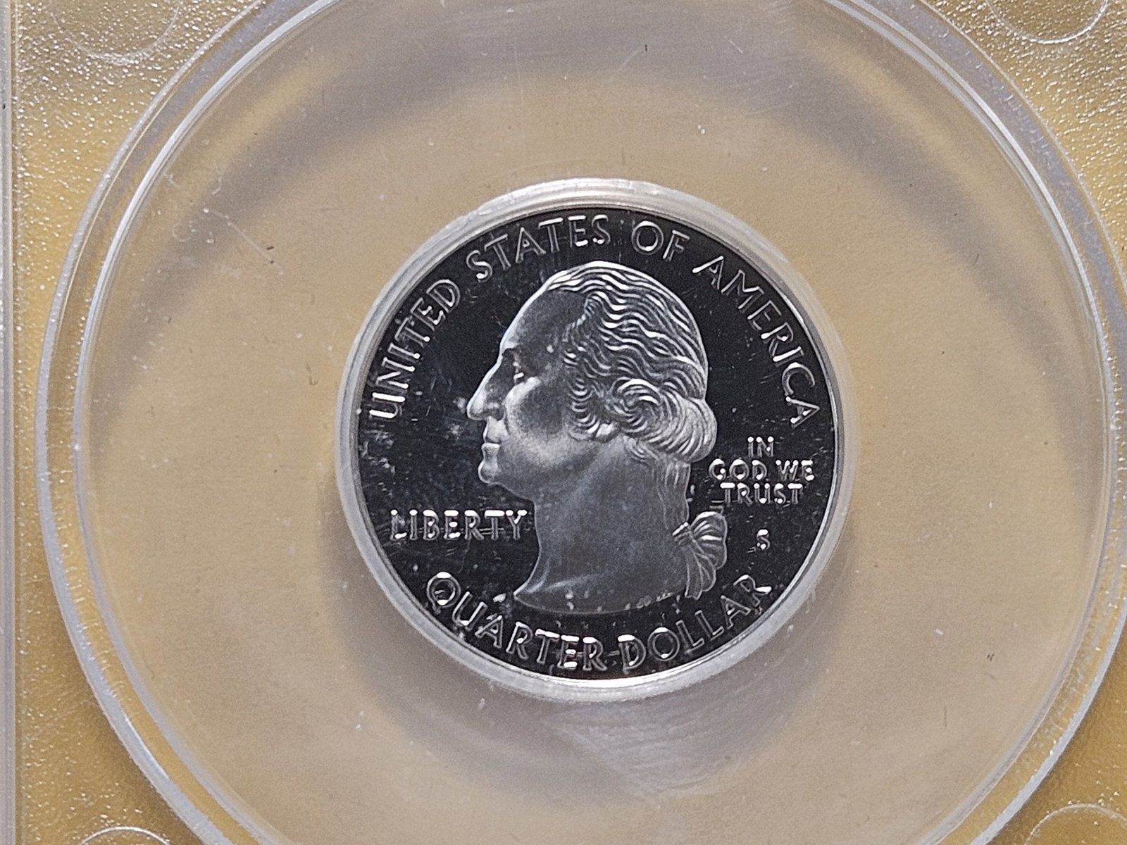 PERFECT! Two ANACS Washington Quarters in Proof 70 Deep Cameo - 6