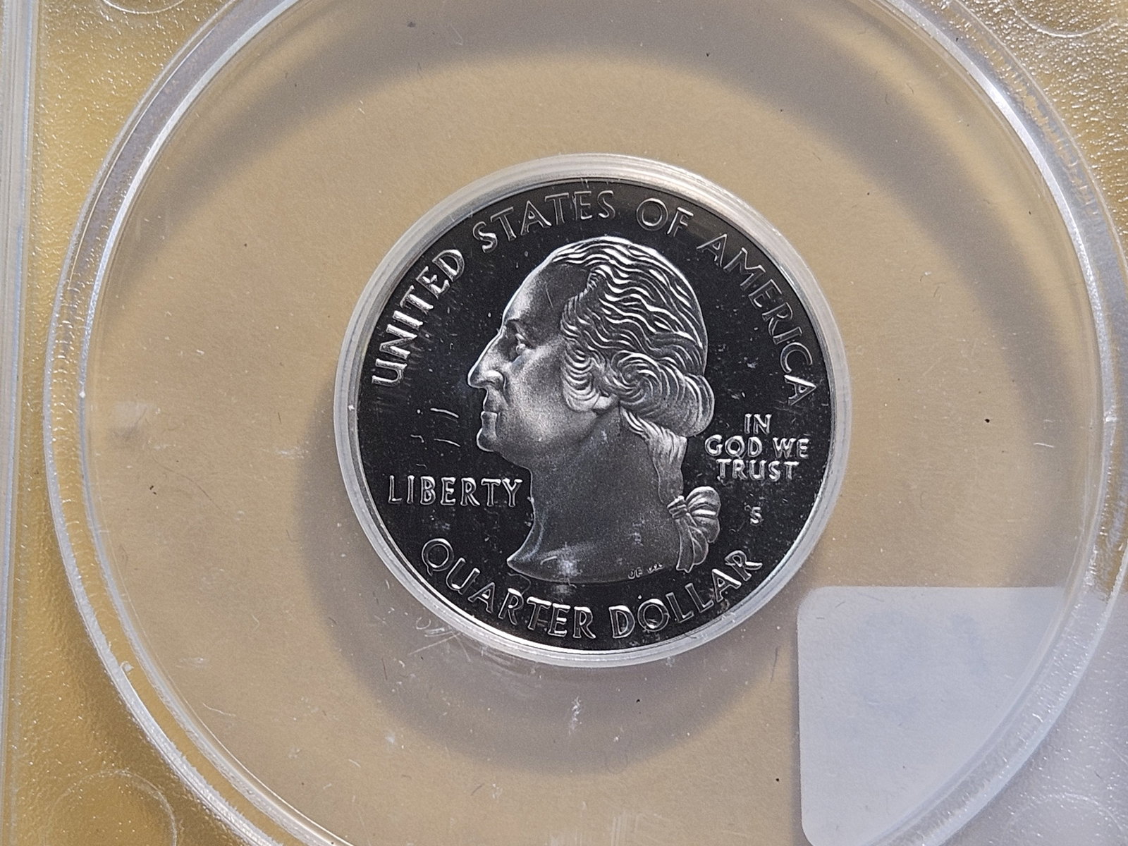PERFECT! Two ANACS Washington Quarters in Proof 70 Deep Cameo - 5