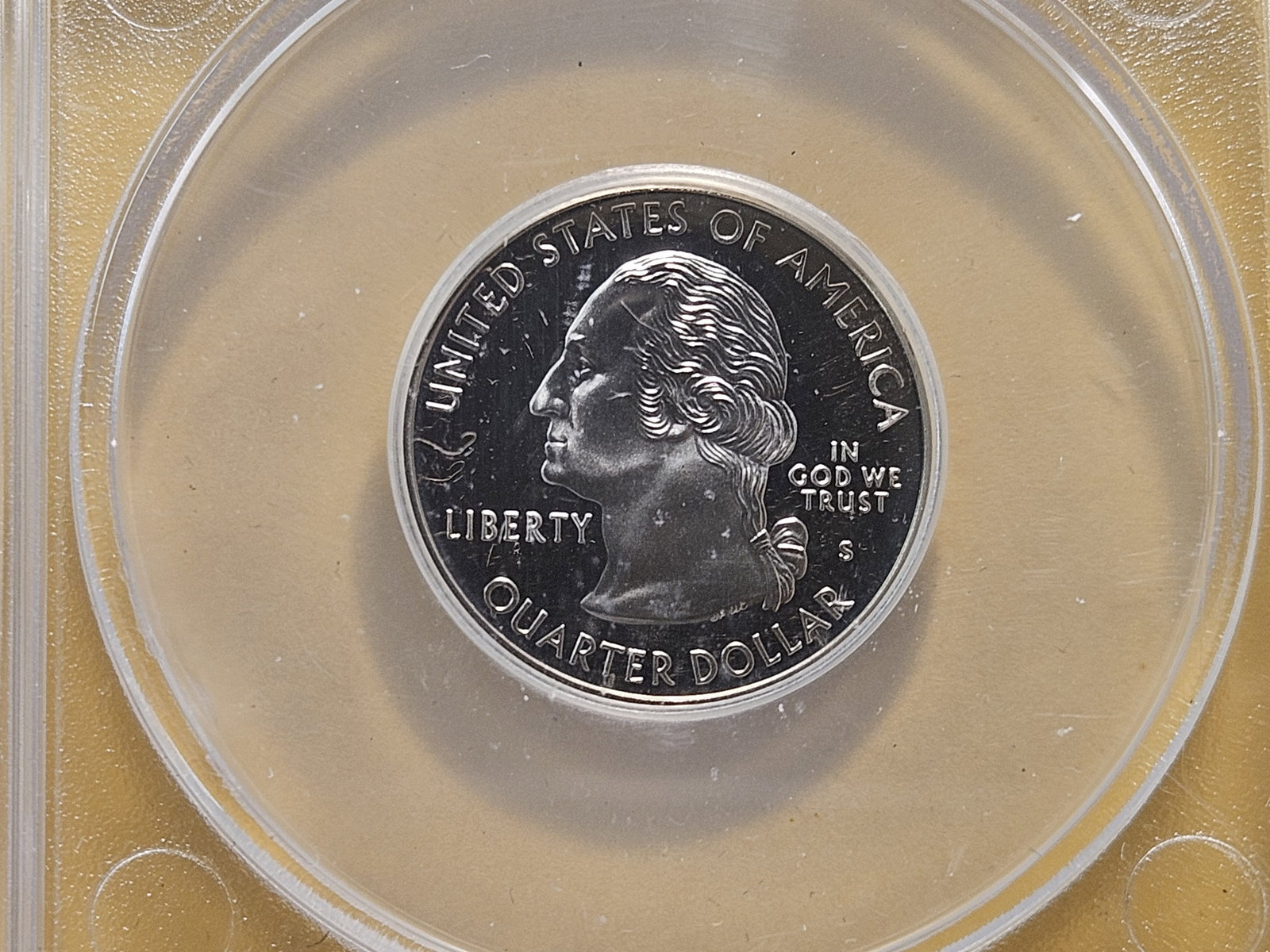 PERFECT! Two ANACS Washington Quarters in Proof 70 Deep Cameo - 6