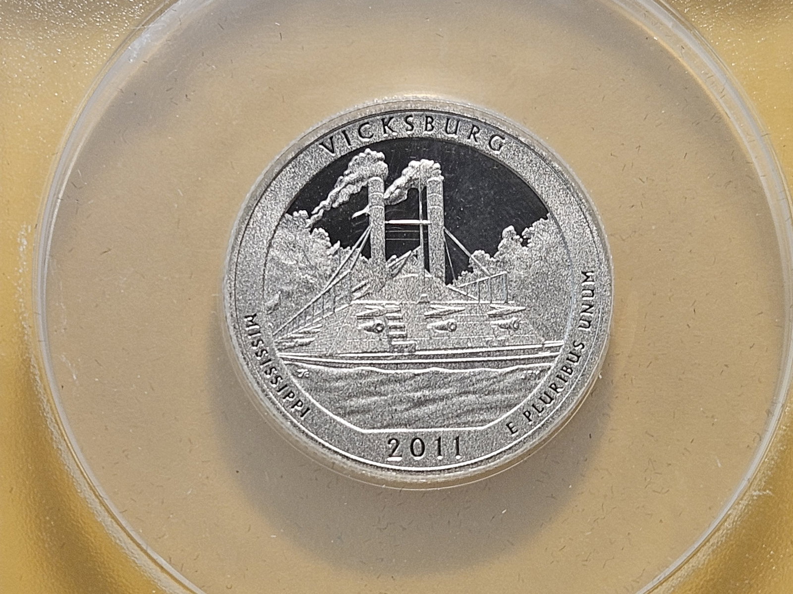 PERFECT! Two ANACS Washington Quarters in Proof 70 Deep Cameo - 3
